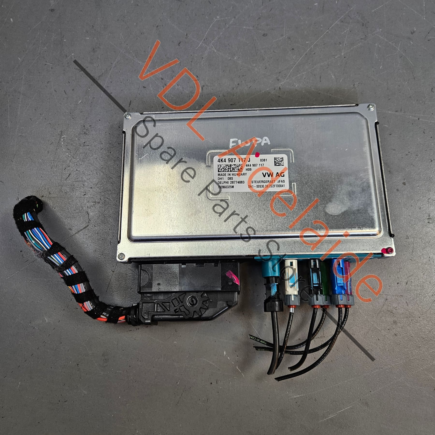 Audi e-Tron Control Unit for Advanced Driver Aid Assist Systems ADAS 4K4907117J