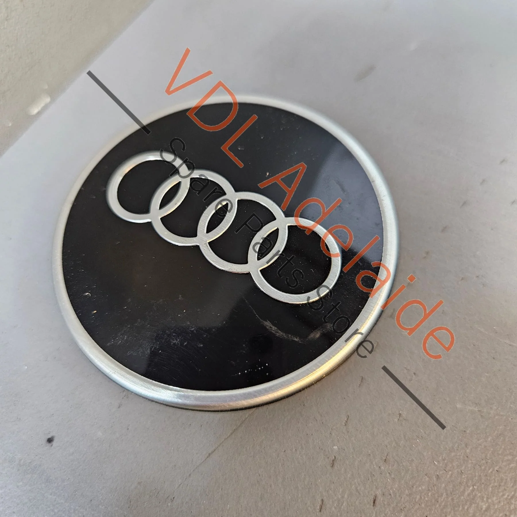 Audi Alloy Wheel Hub Centre Cap Black Glossy 81A601170 - Image 7