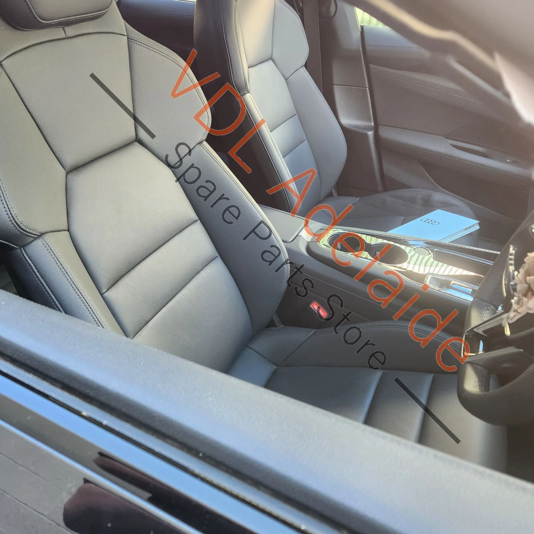 Pair of Audi e-Tron GT Interior Centre Console Leatherette Side Covers 4J3864039 38M 4J3864040 38M - Image 16
