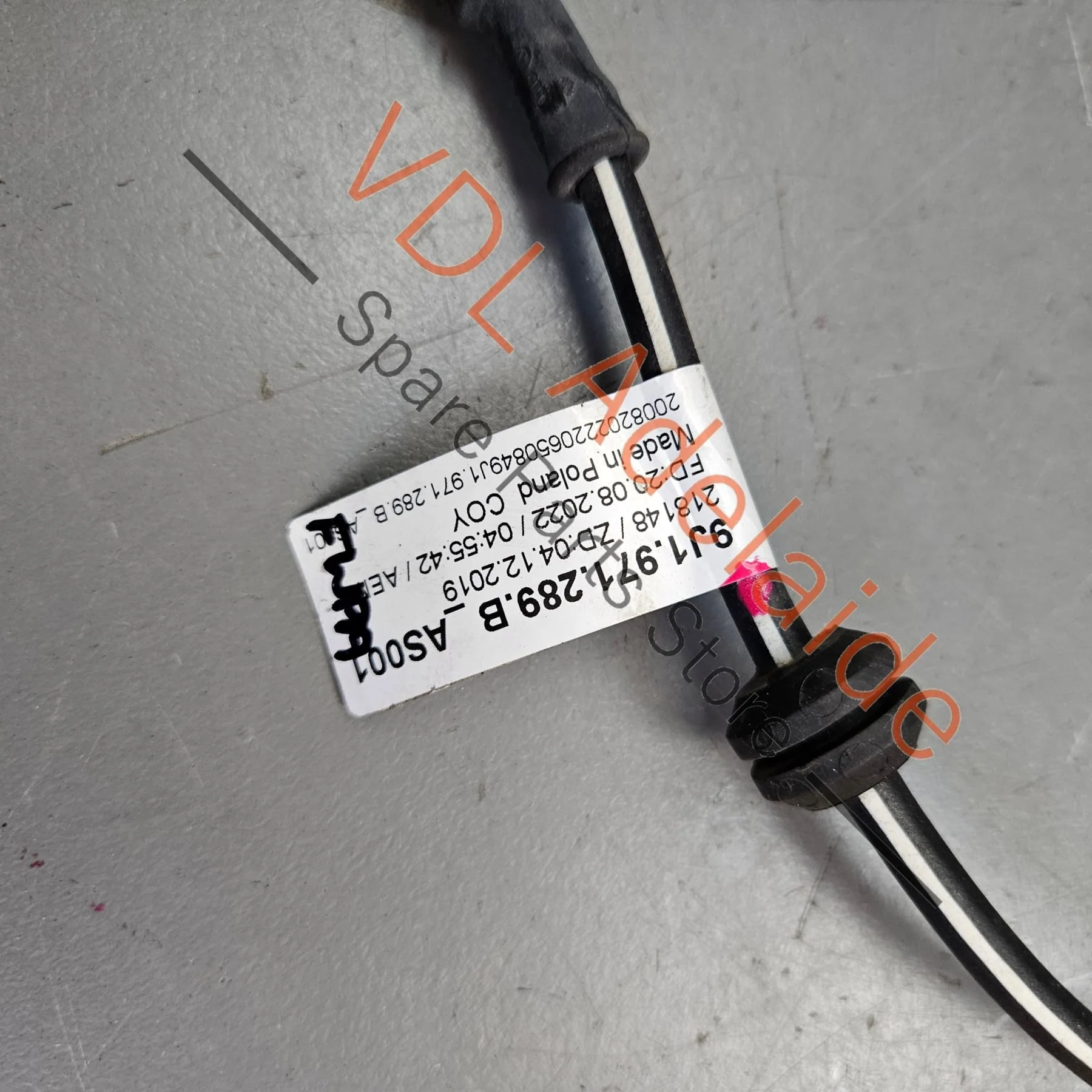 Audi e-Tron Porsche Taycan Front Wheel Housing Wiring for ABS Speed Sensors & Brakes 9J1971279B - Image 7