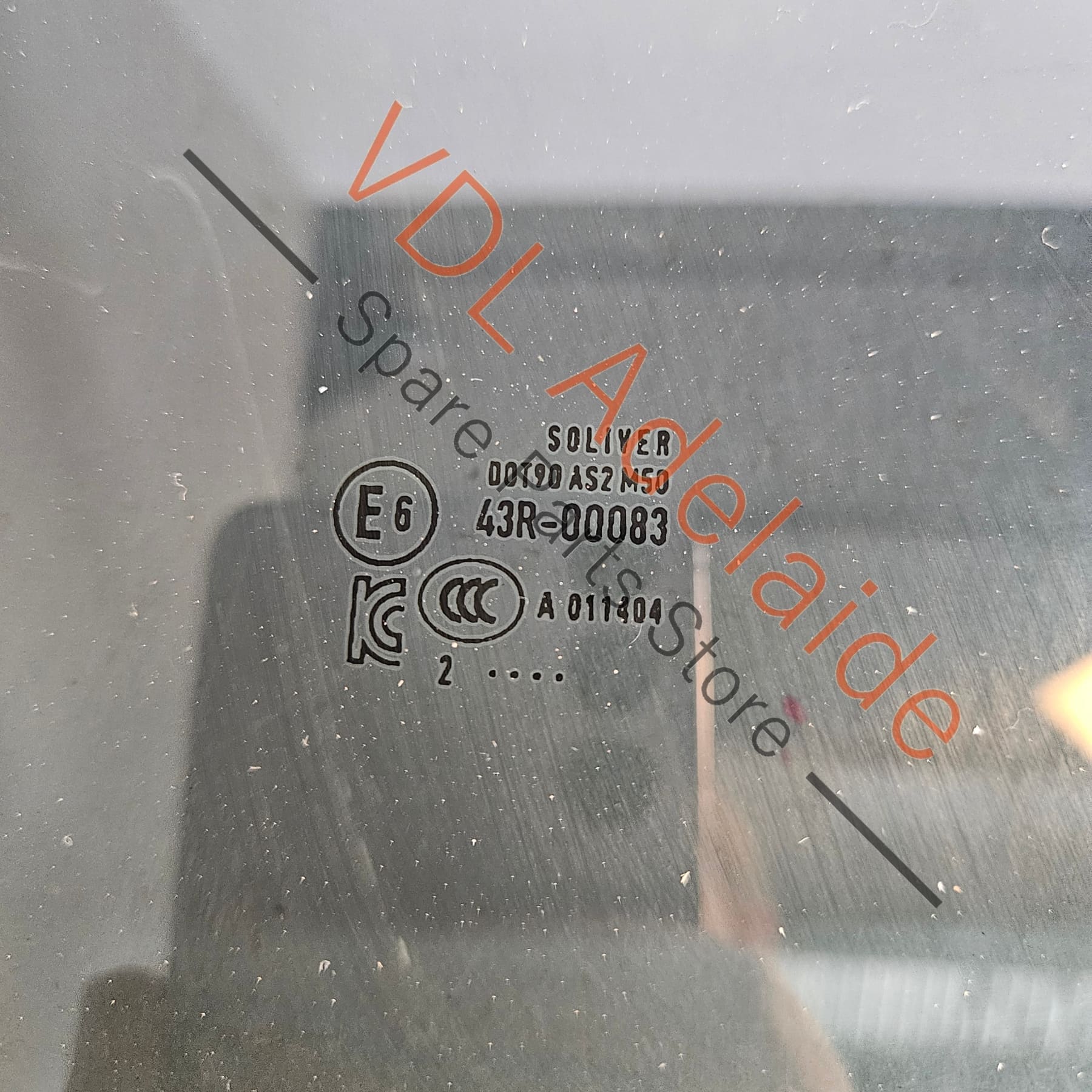 Audi e-Tron GT Front Right Door Window Glass 9J1845020D - Image 6