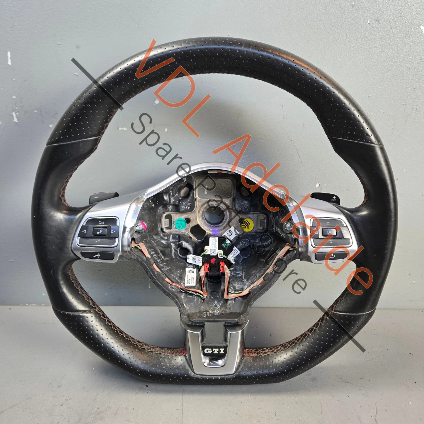 VW Golf MK6 Gti Polo Flat bottom Steering Wheel for DSG Auto 5K0419091AG ASY