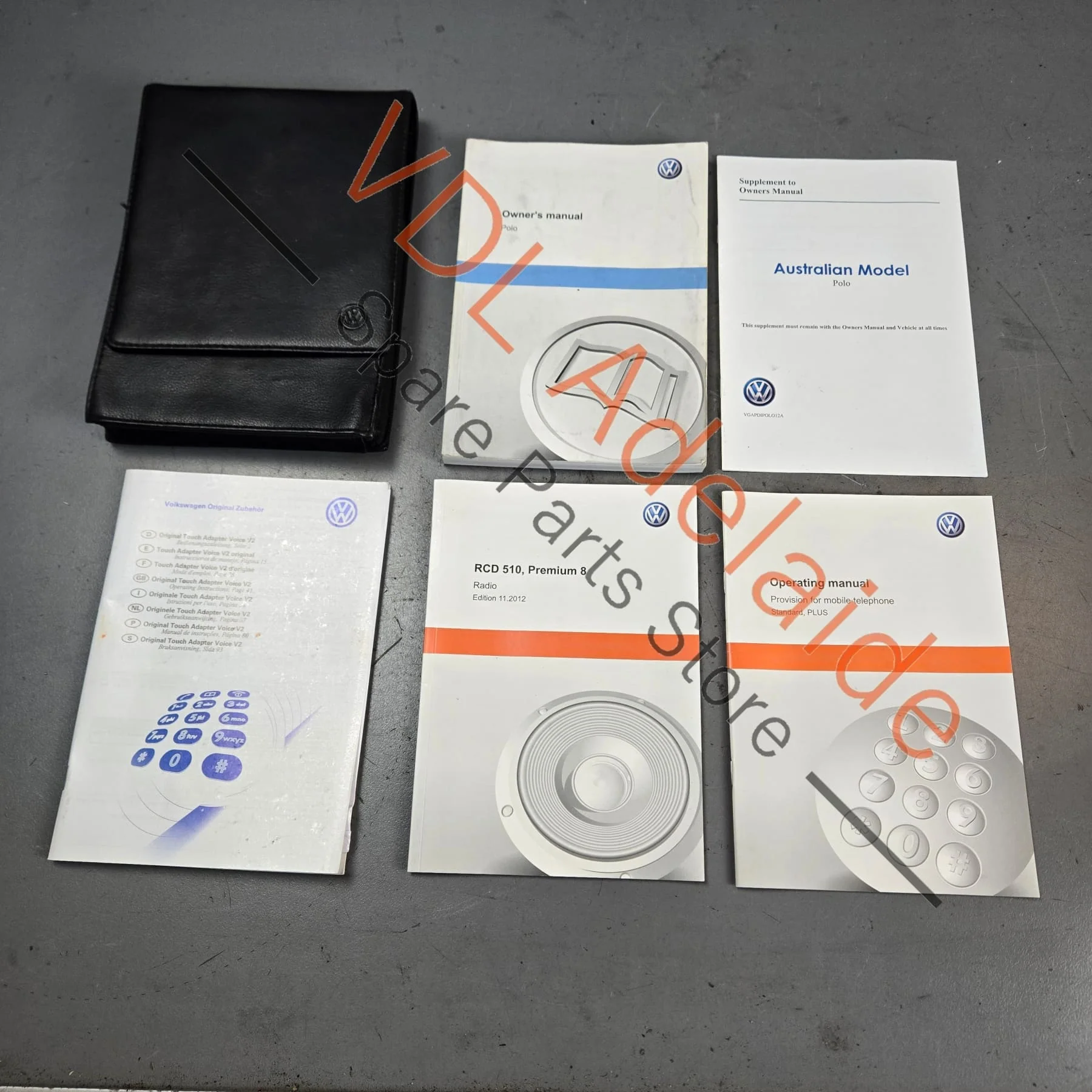 VW Polo 6R MK5 Set of Owners Books