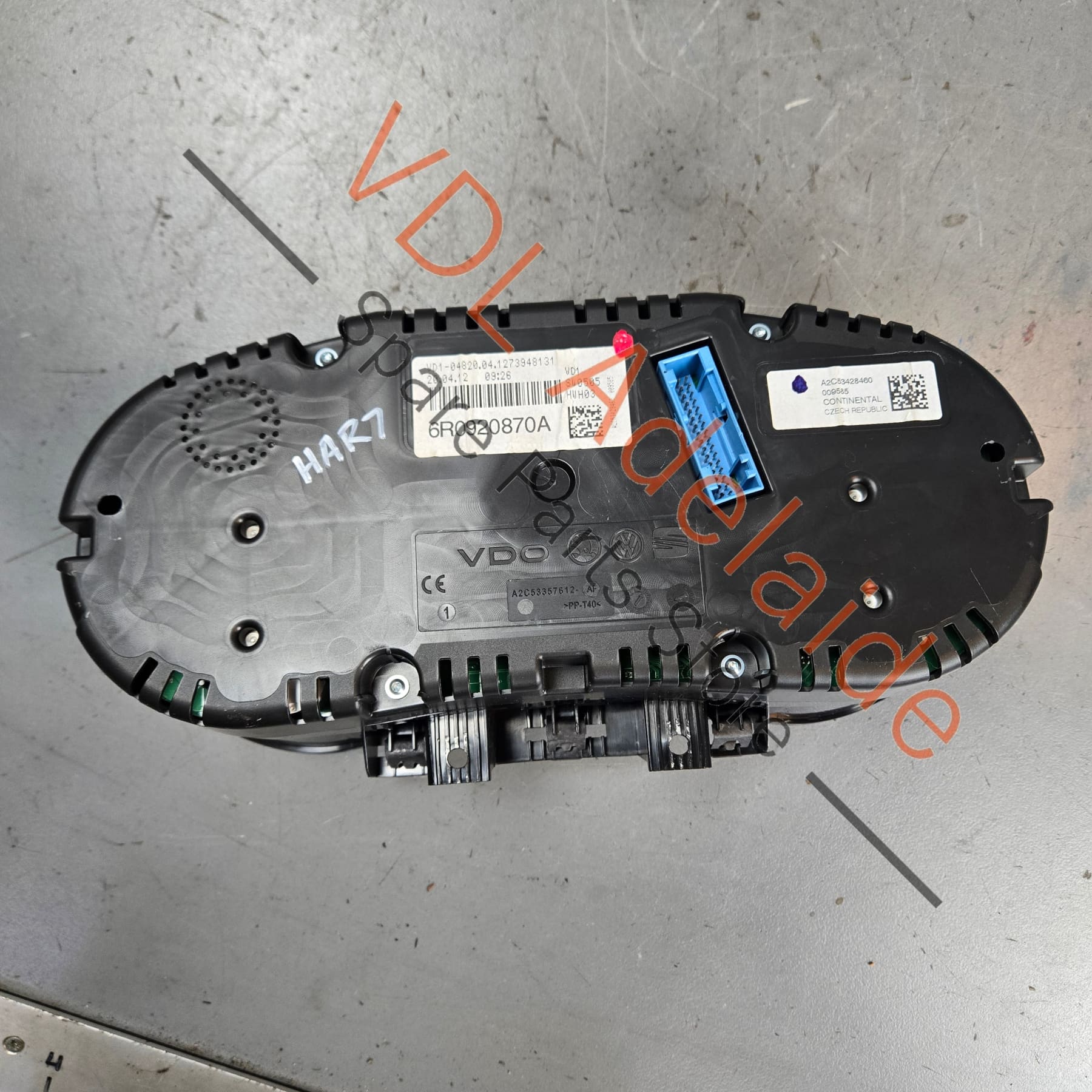 VW Polo Gti MK5 6R Dashboard Instrument Cluster 280kmh 6R0920870A - Image 6
