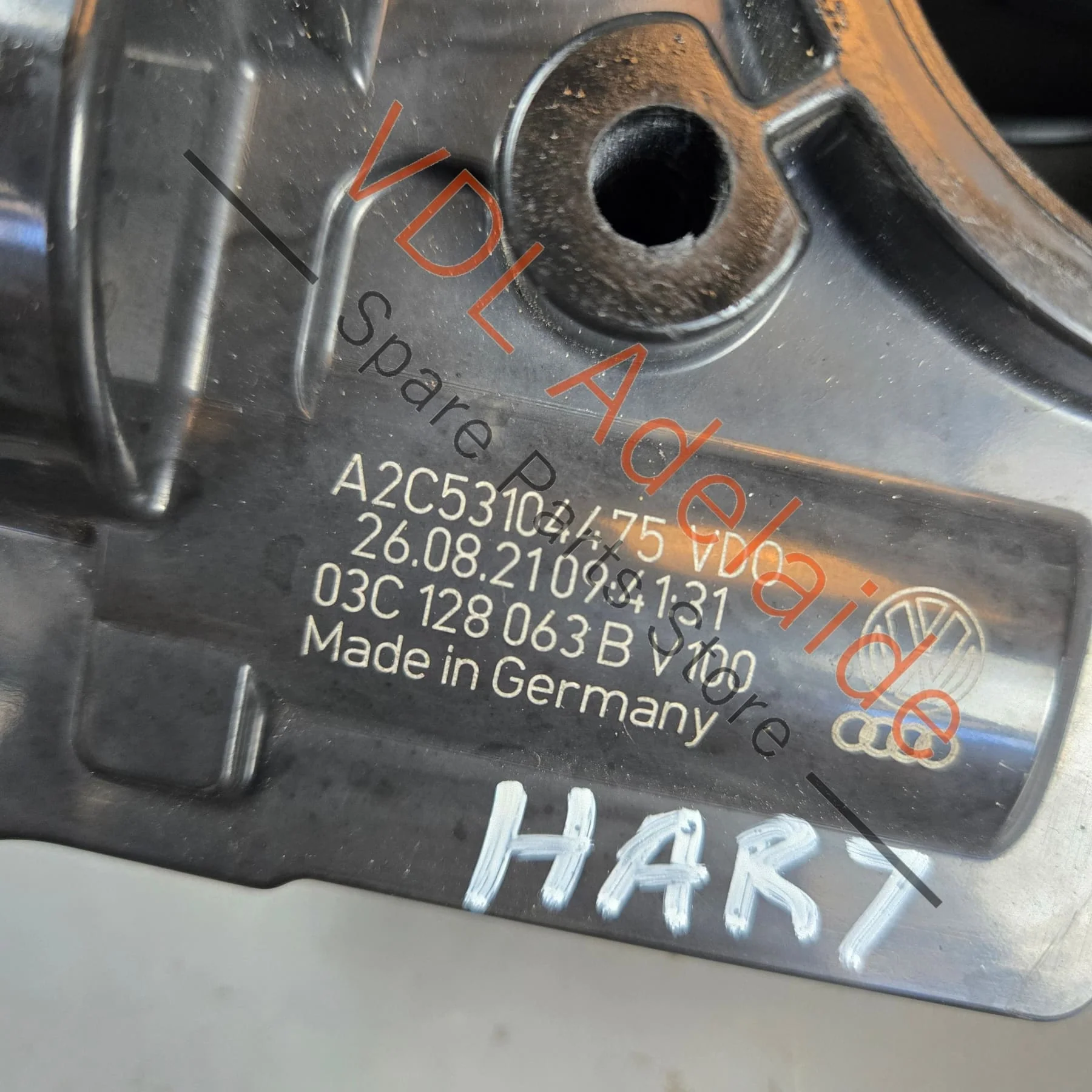 Air Valve Throttle Body Flap 03C128063B Audi A1 VW 1.4L - Image 2