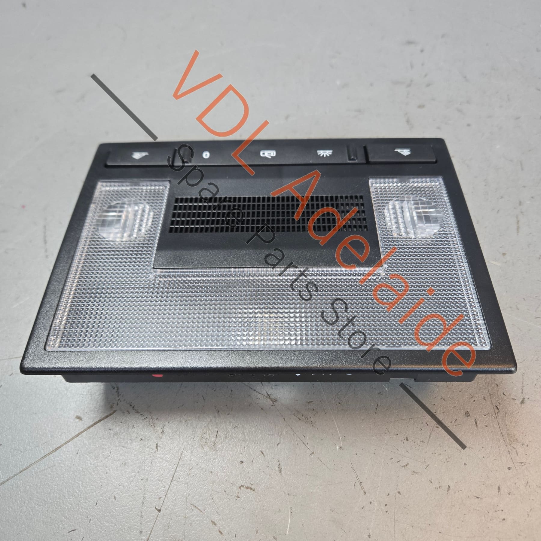 VW Polo MK5 6R Interior Reading Light Black 6Q0947105H - Image 2