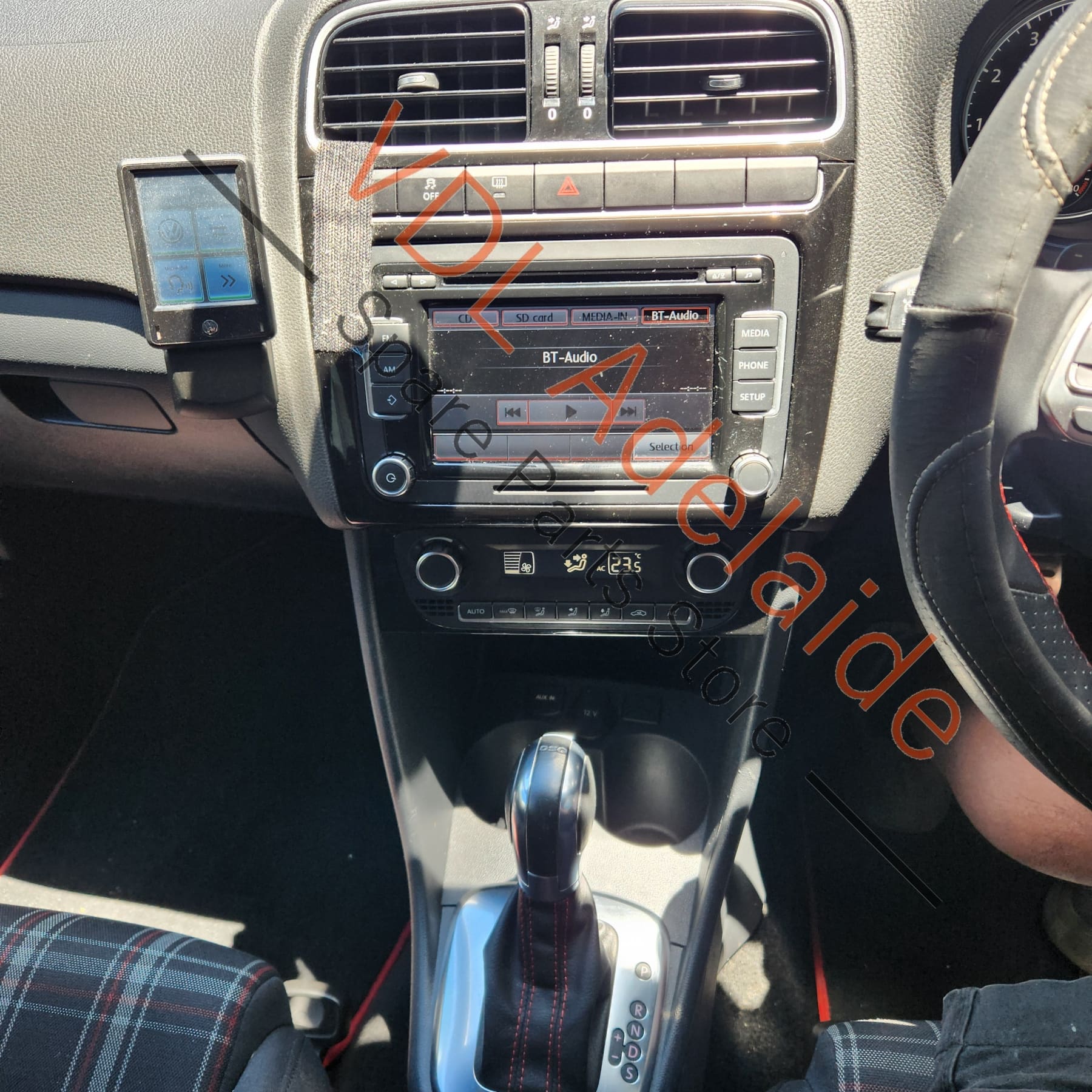 VW Radio Screen Head Unit for Golf Polo Touareg RCD510 5K0035190B - Image 2