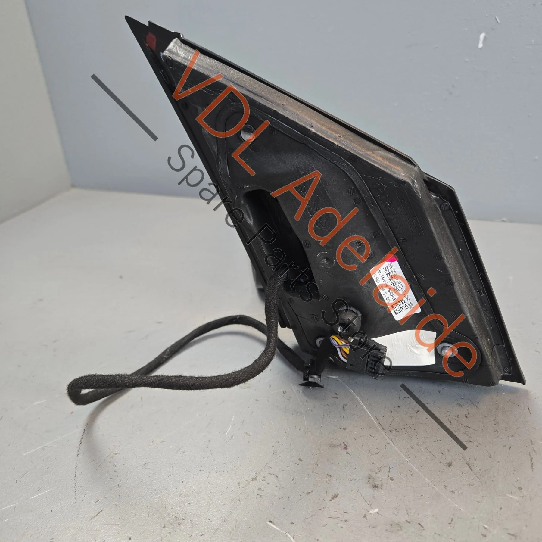 VW Polo MK5 6R Left Side Exterior Mirror Complete with Glass & Cover Orca Black 2T2T C9X - Image 6
