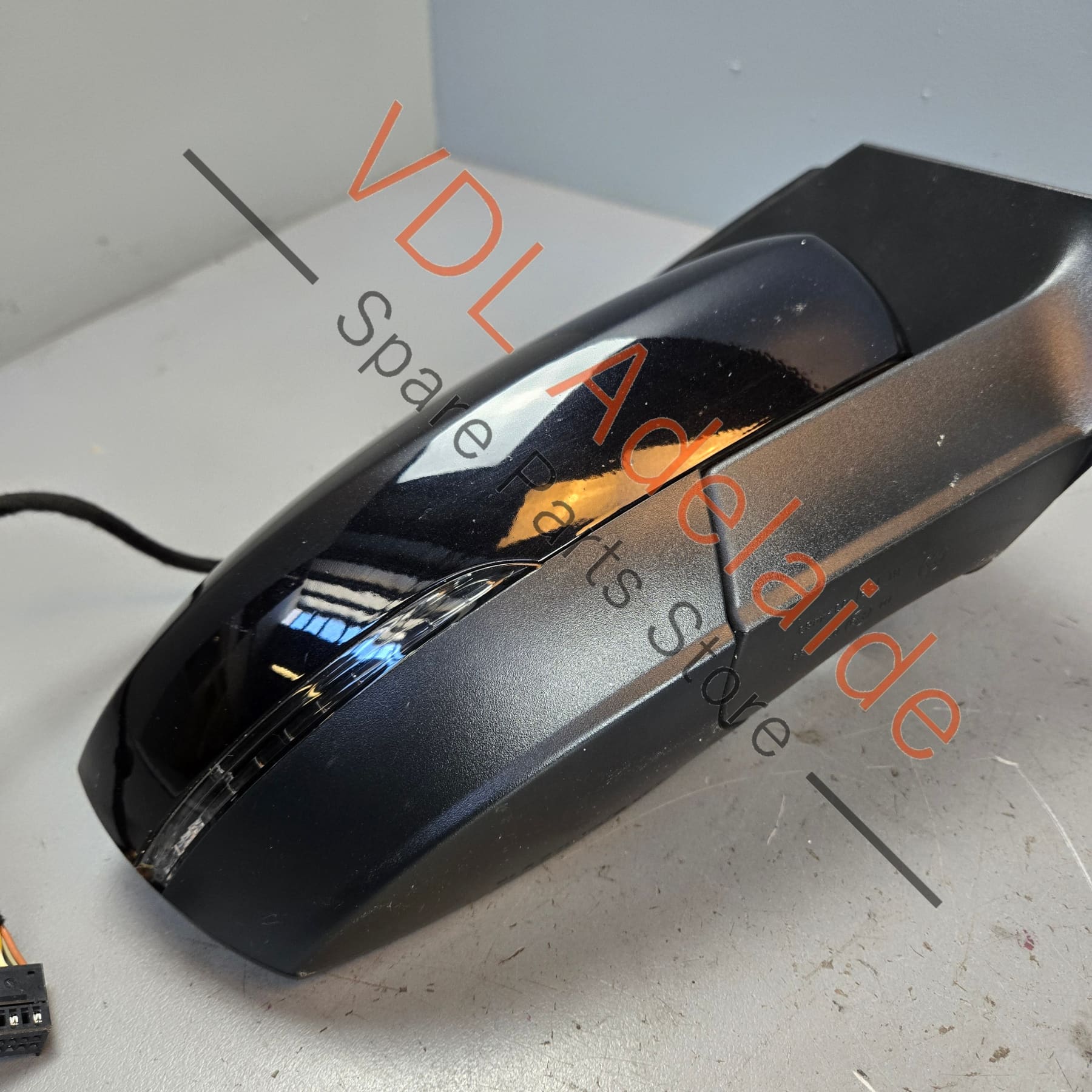 VW Polo MK5 6R Right Side Exterior Mirror Complete with Glass & Cover Orca Black 2T2T C9X - Image 7