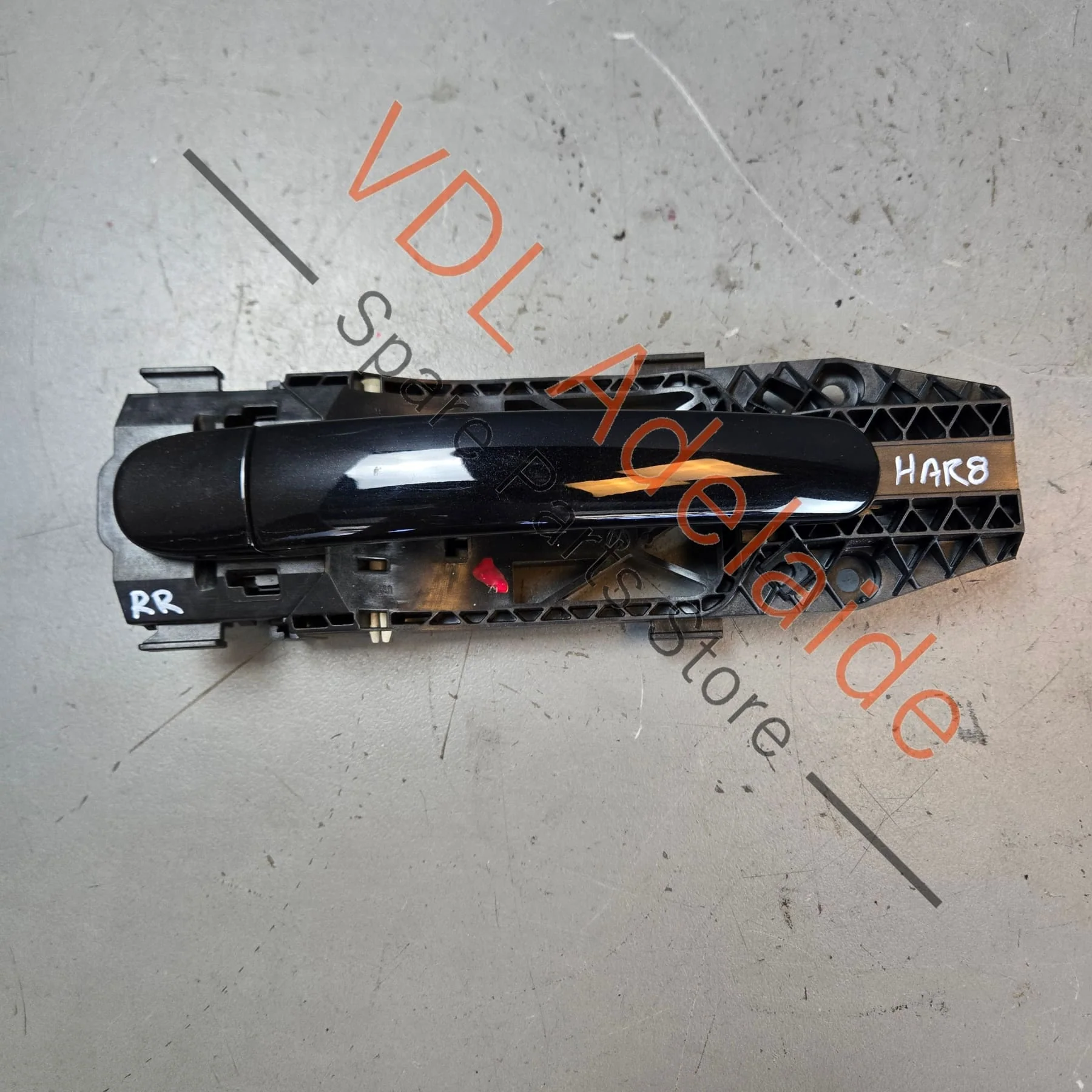 VW Polo MK5 6R Passenger Exterior Door Handle 5N0837205M Orca Black 2T2T C9X - Image 6