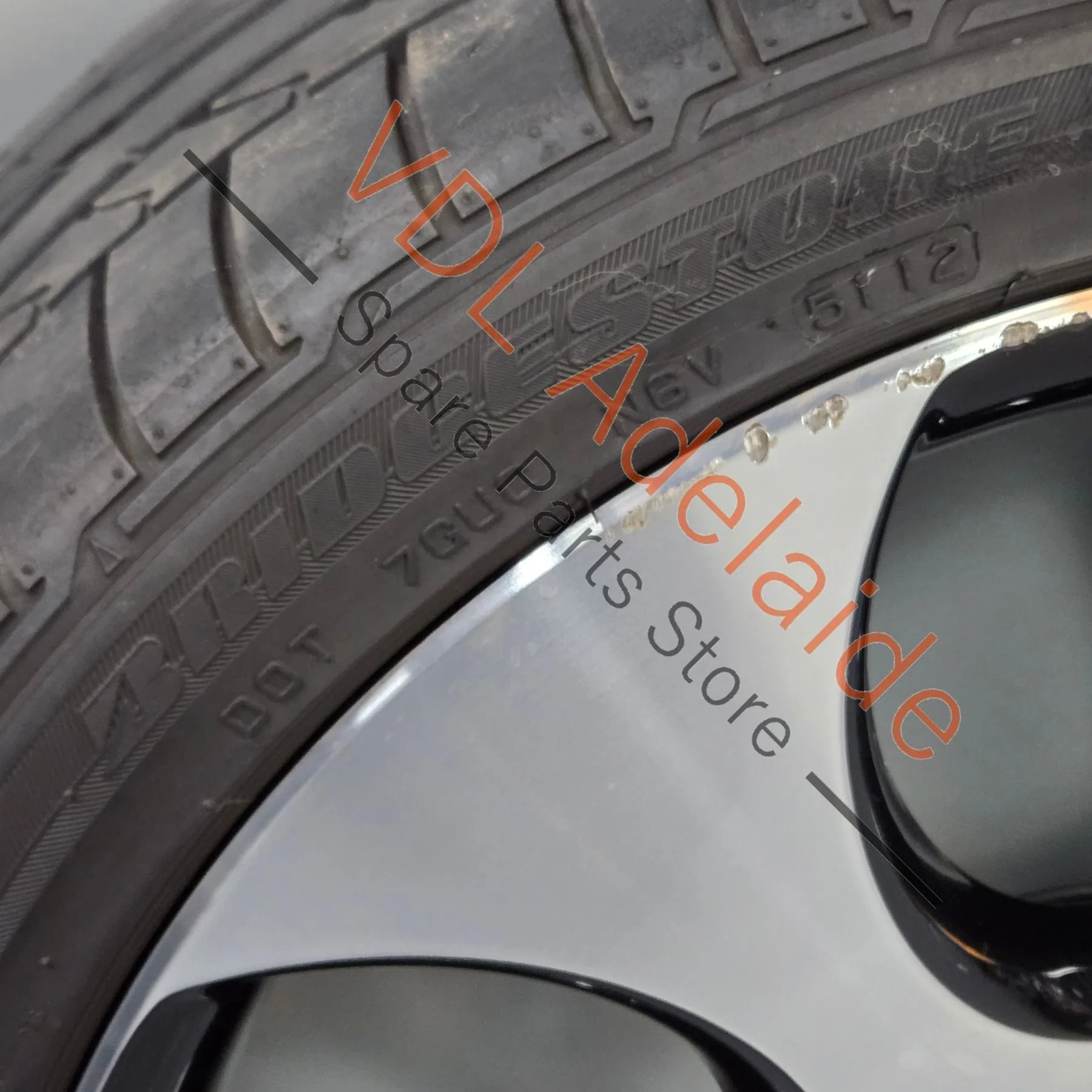 Genuine VW Polo Gti Alloy Wheel 17in 17x7 Detroit Machined Face 5x100 ET46 #01 - Image 7