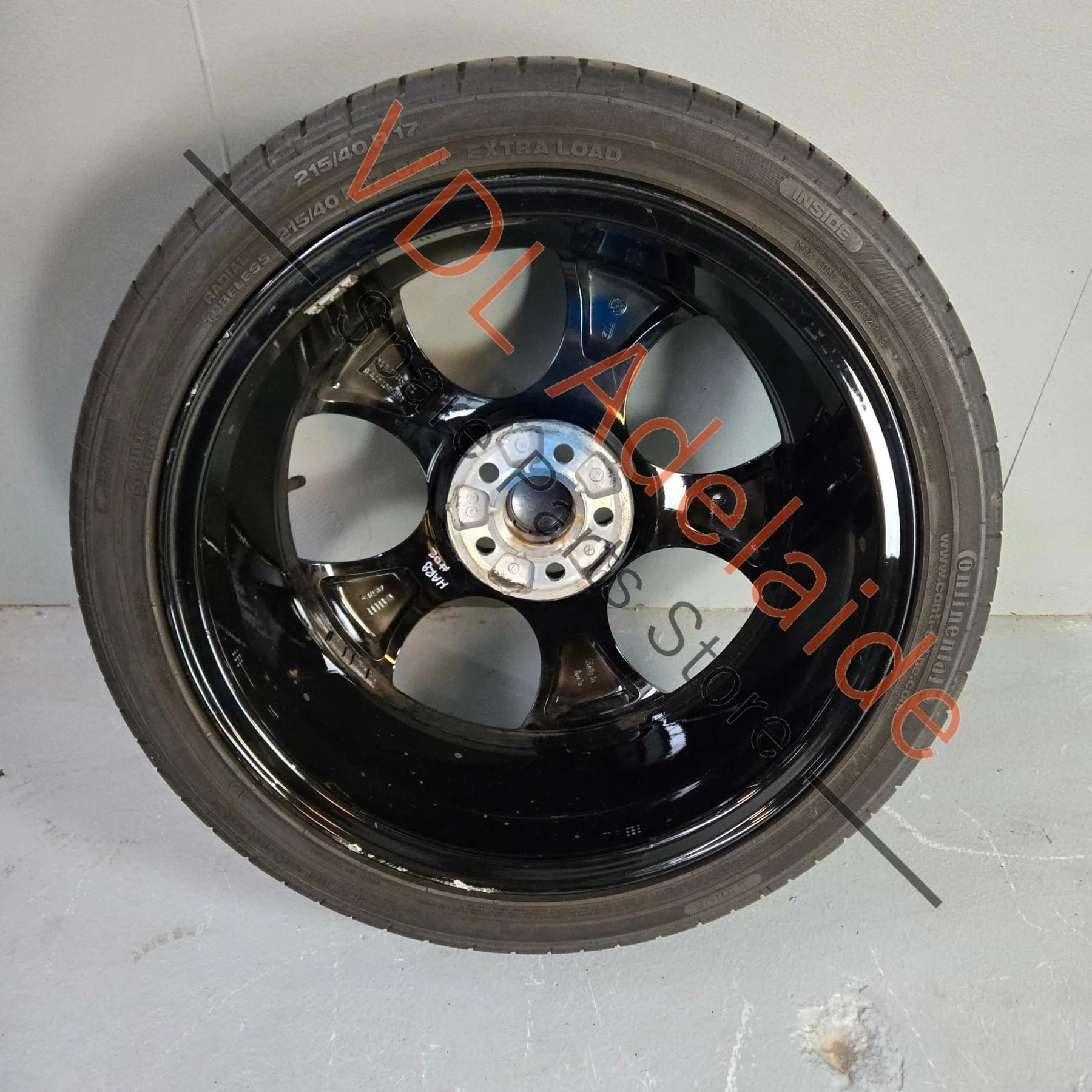 Genuine VW Polo Gti Alloy Wheel 17in 17x7 Detroit Machined Face 5x100 ET46 #02 - Image 2
