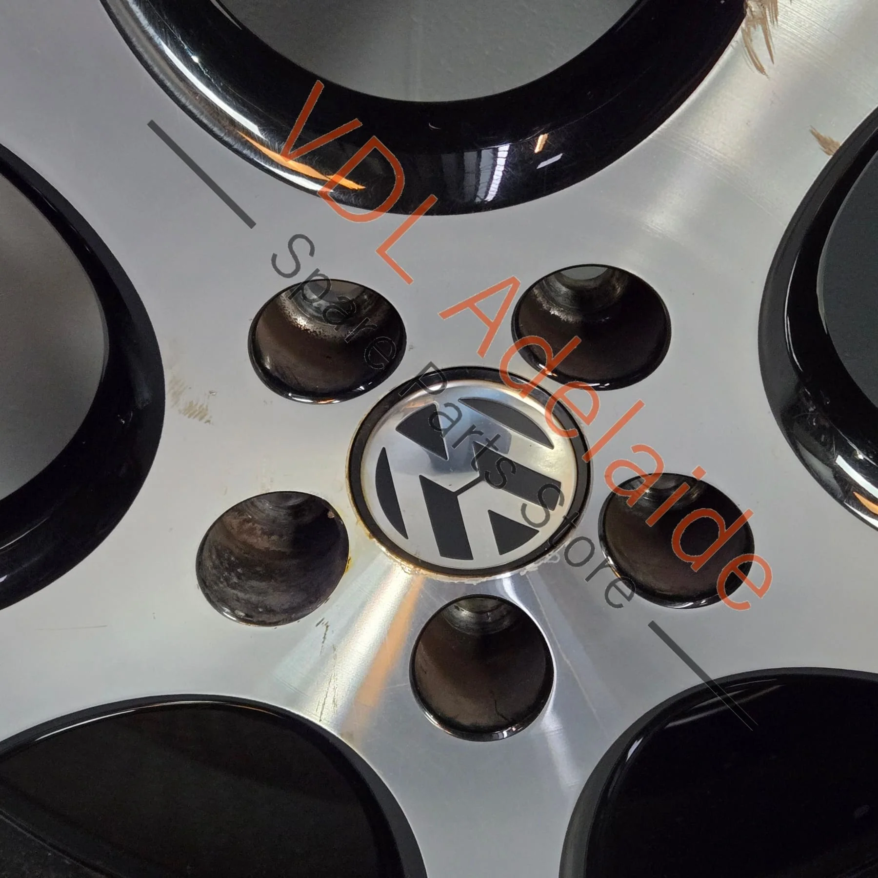 Genuine VW Polo Gti Alloy Wheel 17in 17x7 Detroit Machined Face 5x100 ET46 #02 - Image 8