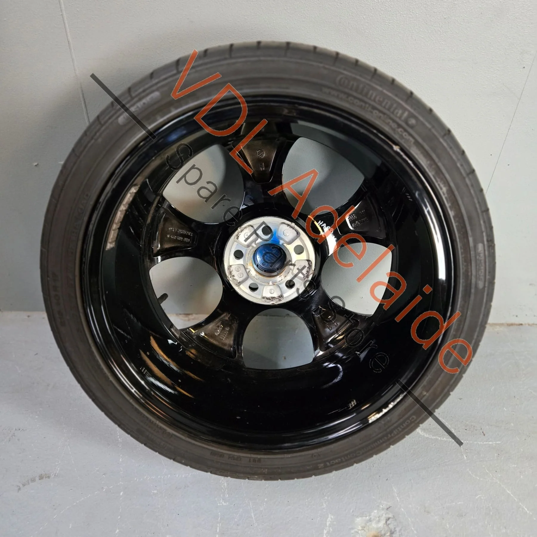 Genuine VW Polo Gti Alloy Wheel 17in 17x7 Detroit Machined Face 5x100 ET46 #04 - Image 3