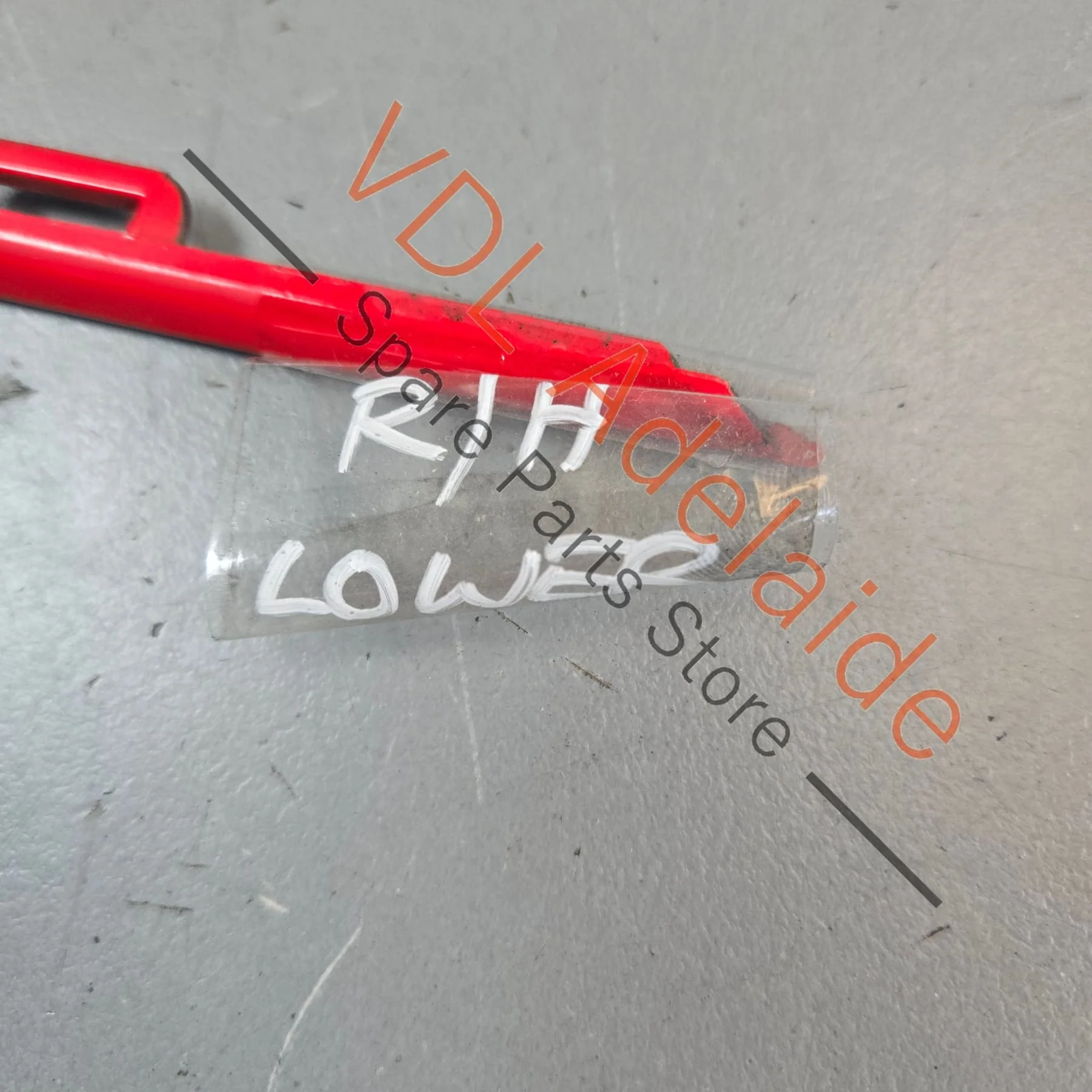 VW Polo Gti Front Grille Red Stripe Trim Right Lower - Image 2
