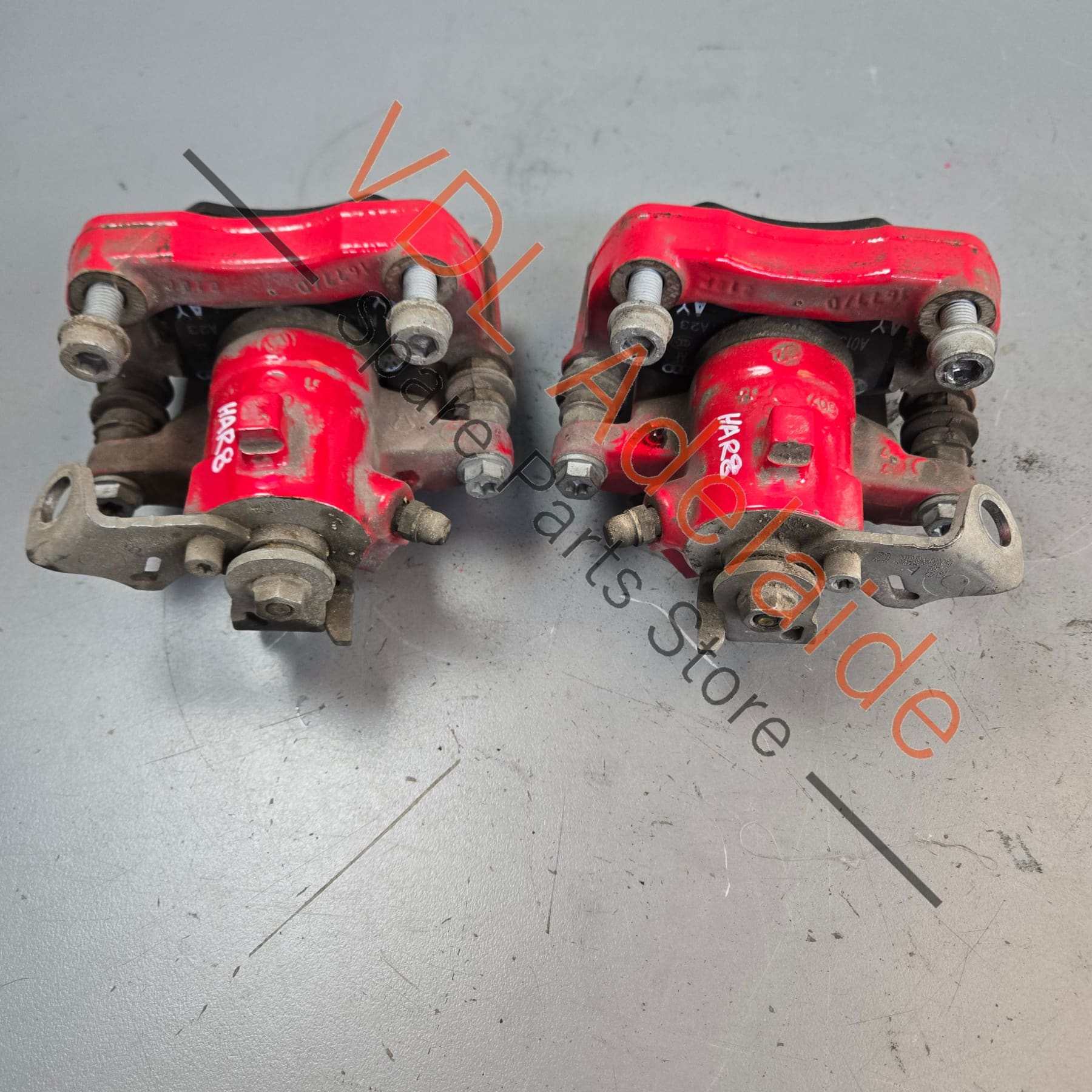 VW Polo Gti Rear Brake Caliper Set Left & Right with carriers & Bolts 6R0615423A 6R0615425A 230mm x 9mm - Image 6