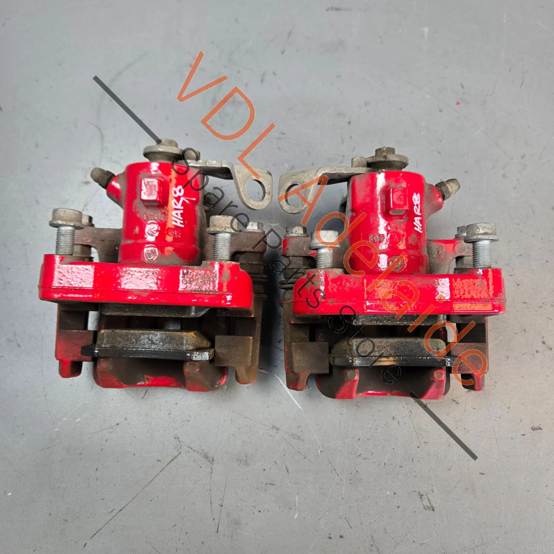 VW Polo Gti Rear Brake Caliper Set Left & Right with carriers & Bolts 6R0615423A 6R0615425A 230mm x 9mm - Image 7