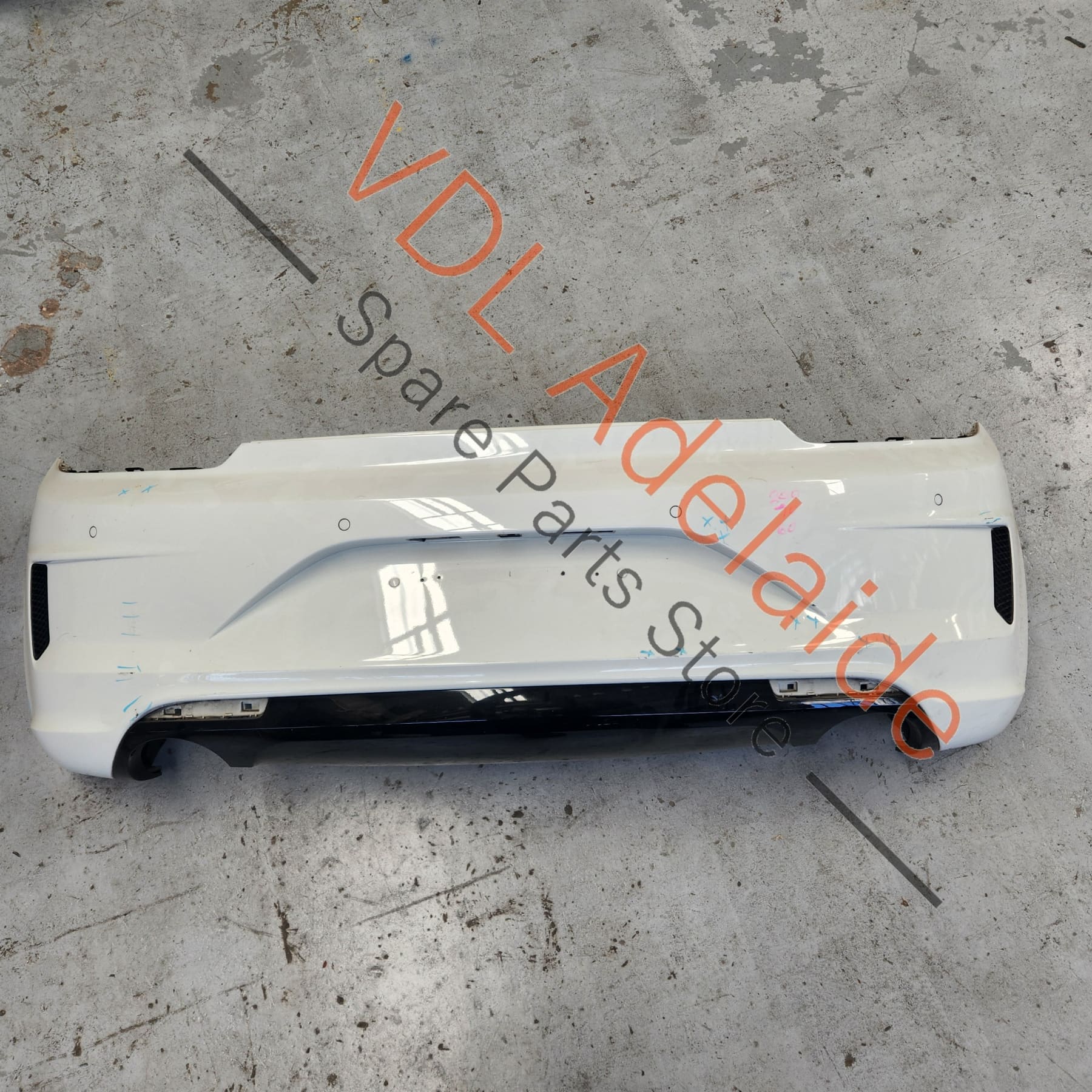 VW Scirocco Rear Bumper Cover Skin Facelift 05/2014 - 11/2017 1K8807417BB GRU 1K8807568 041