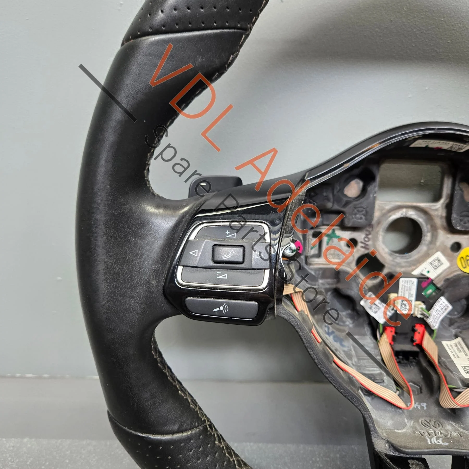 VW Golf MK6 R Sport Steering Wheel Flat Bottom 5K0419091AS - Image 3