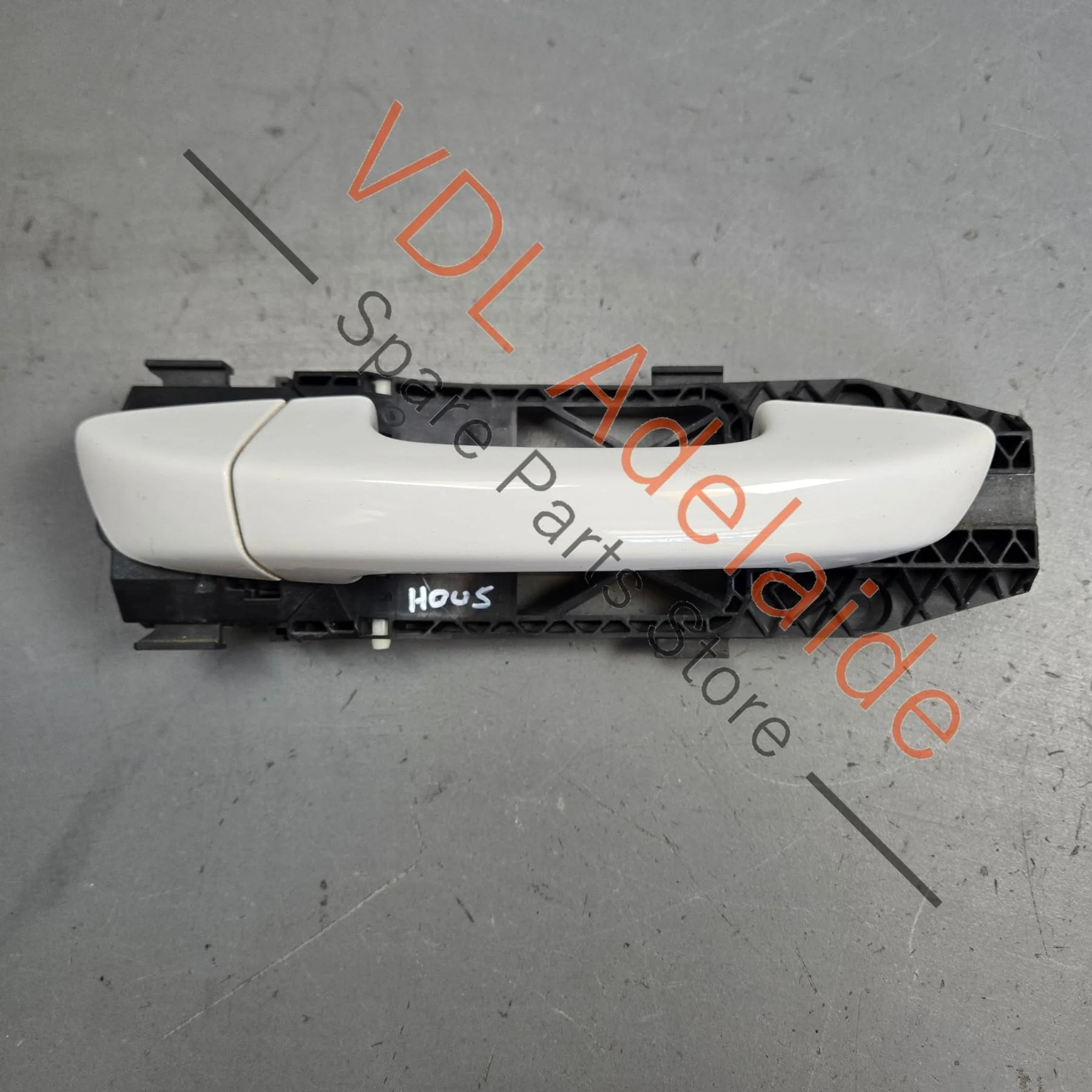 VW Golf MK6 Right Rear Door Exterior Handle 5N0839885H 1K8837206E B4B4 Candy White (LB9A)