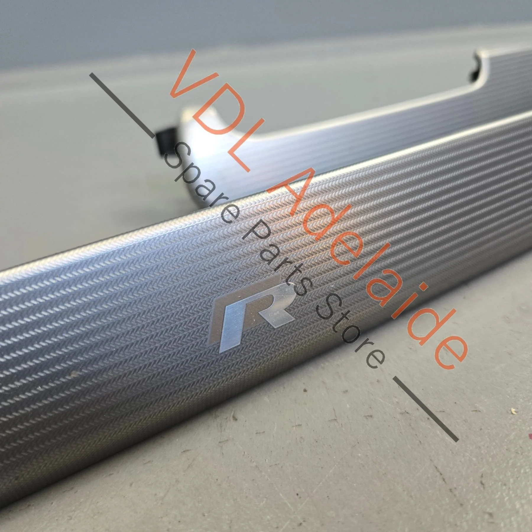 VW Golf R Mk6 Matt Aluminium Chrome Dashboard Dash Trim Insert Set for RHD 5K2858418C DV8 - Image 2