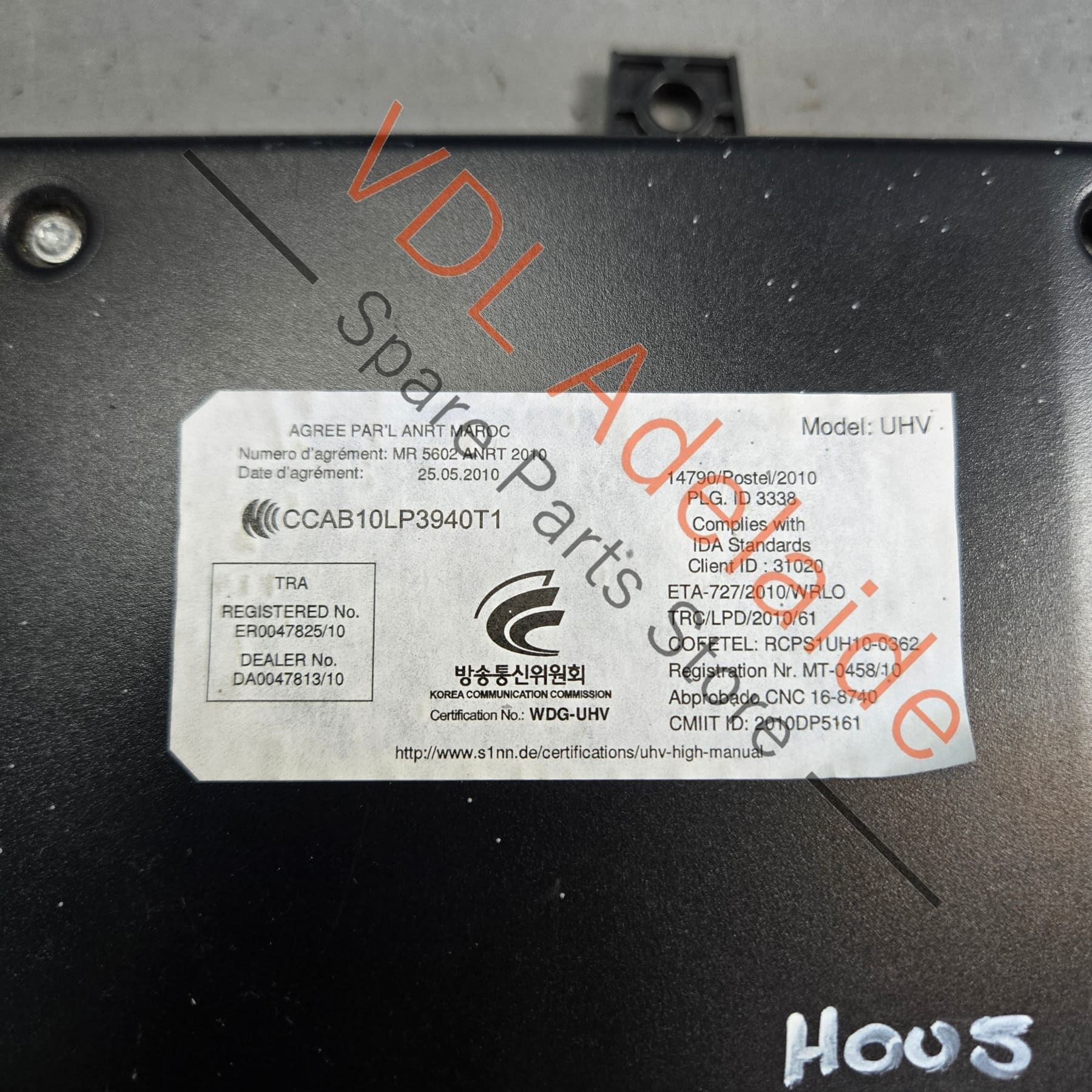 Genuine VW Bluetooth Control Module Adapter 5K0035730B - Image 3