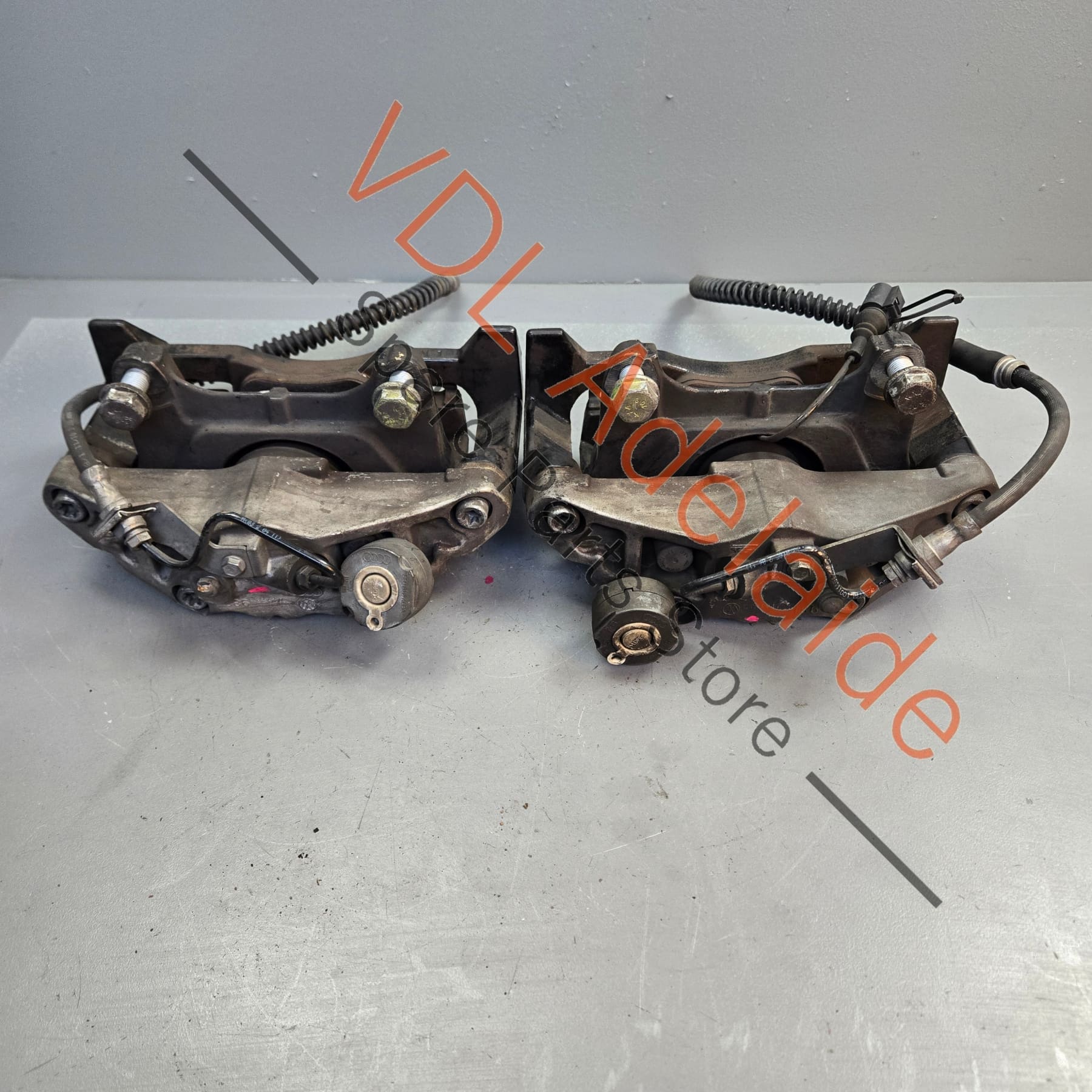 Audi S3 VW Golf R Front Brake Caliper Set suit 345 x 30mm Rotor 8P0615123A 8P0615124A - Image 7