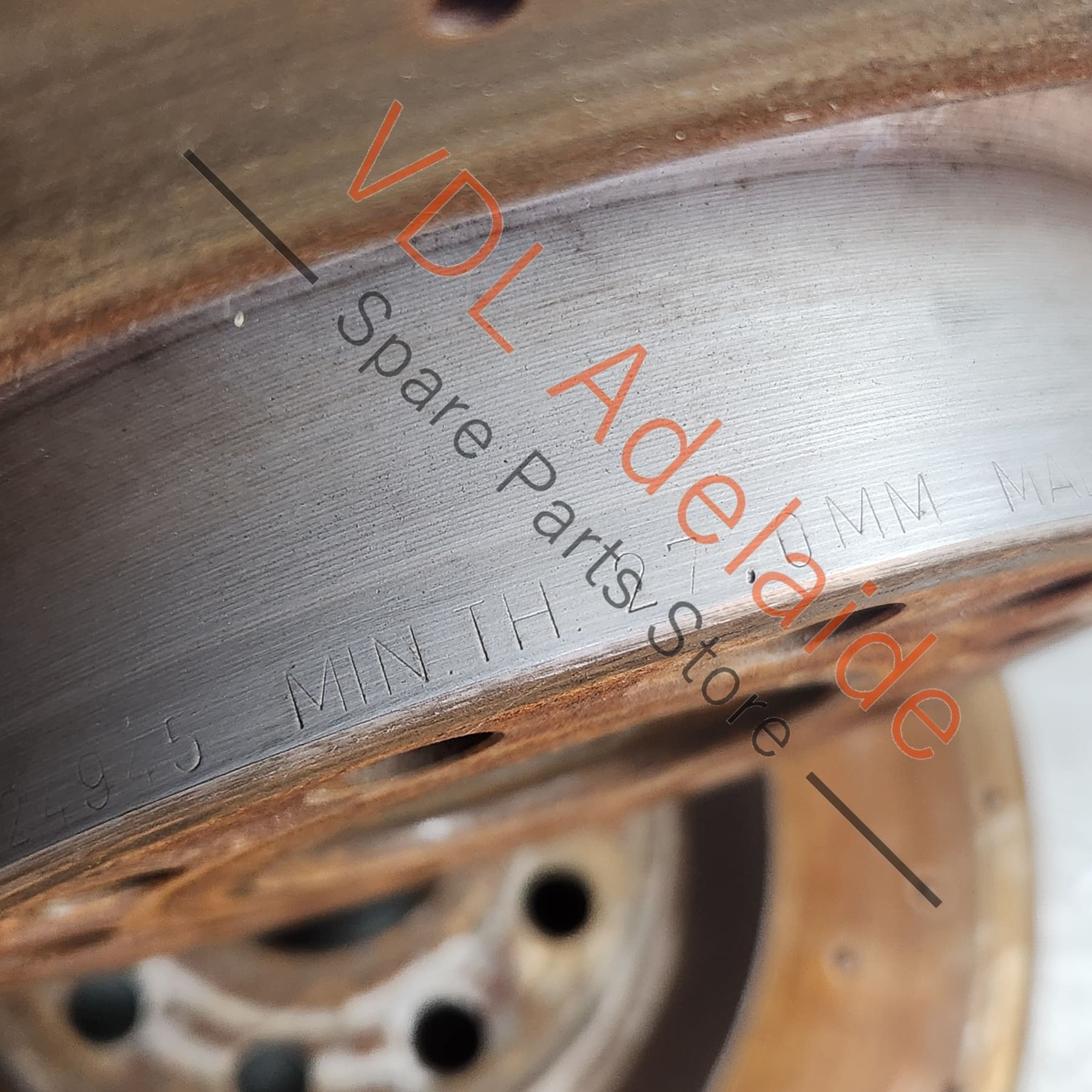 Genuine VW Golf R MK6 Front Disc Brake Rotors (pair) 345 x 30mm 1K0615301M - Image 3