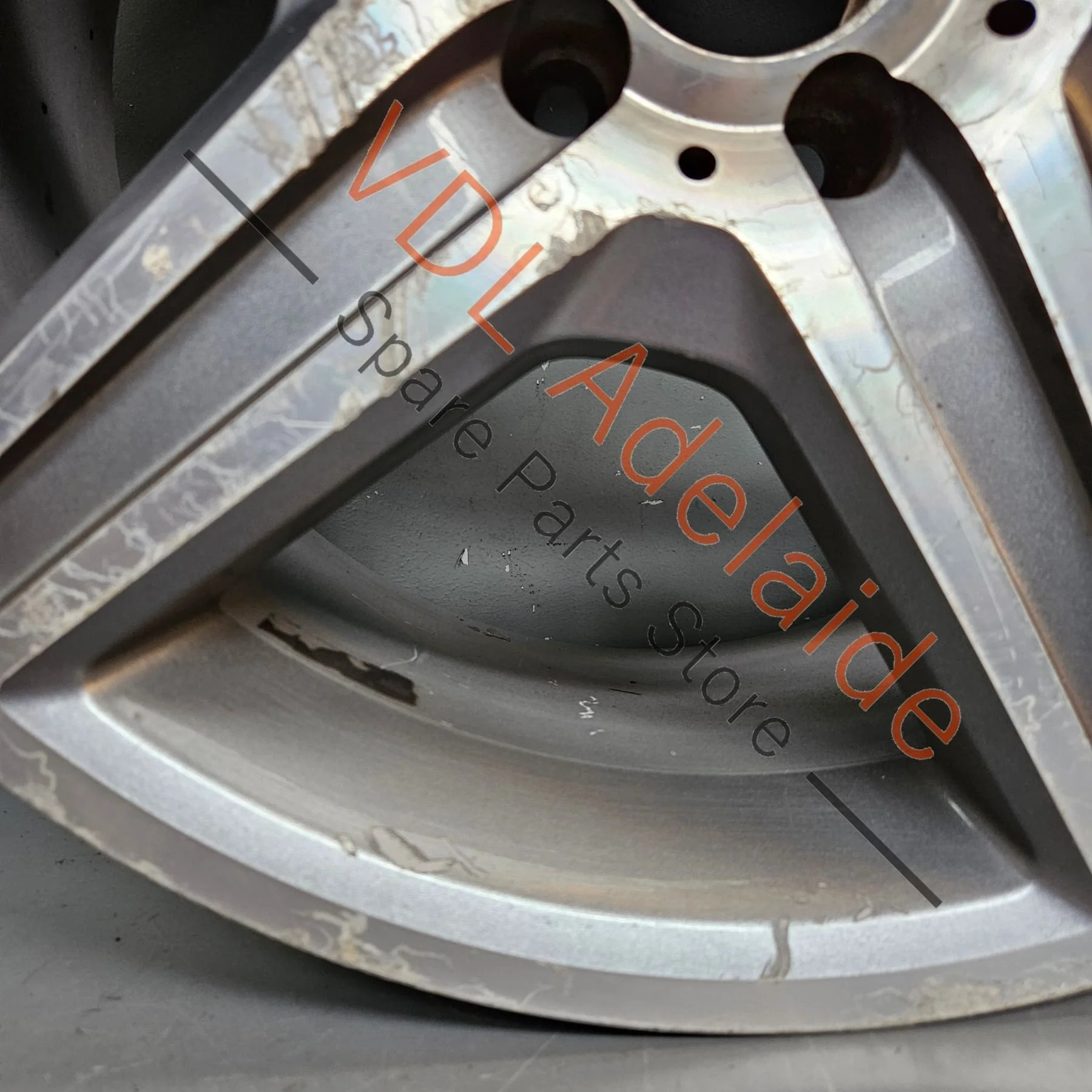 Mercedes W211 E63 AMG 5 Spoke Rear Alloy Wheel Genuine OEM A2114016402 18 x 9 ET39 #02 - Image 5