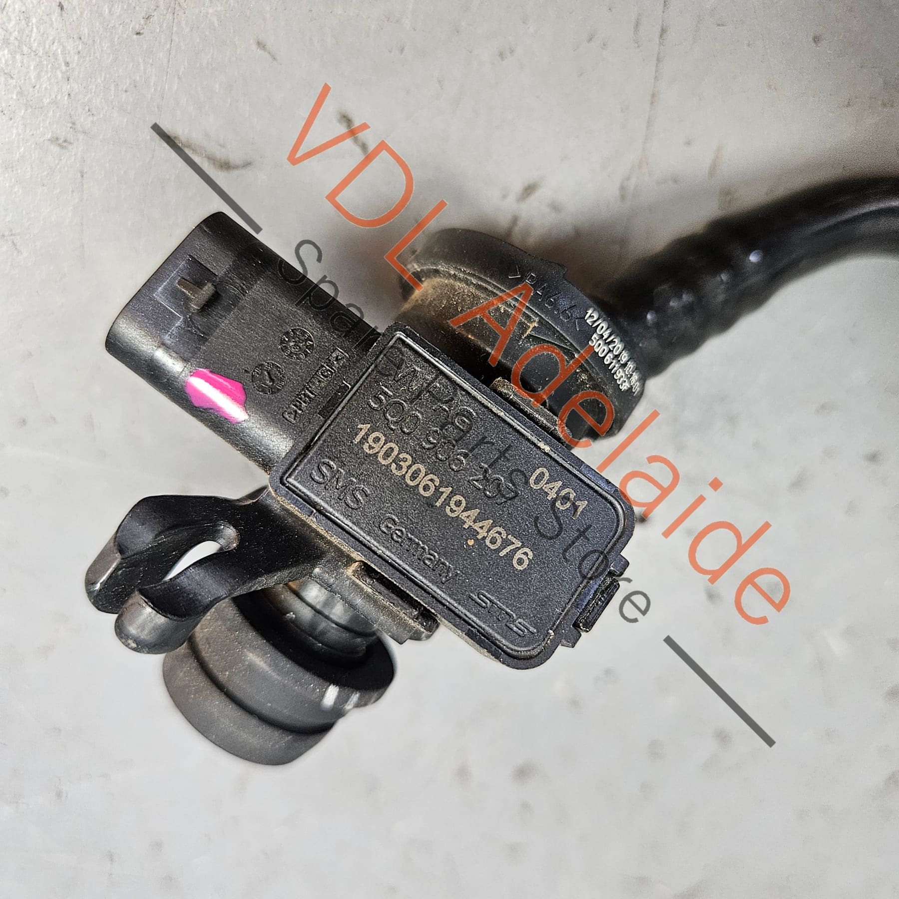 VW Tiguan Brake Vacuum Hose with Pressure Sensor 5QN612041F 5Q0906207B - Image 5