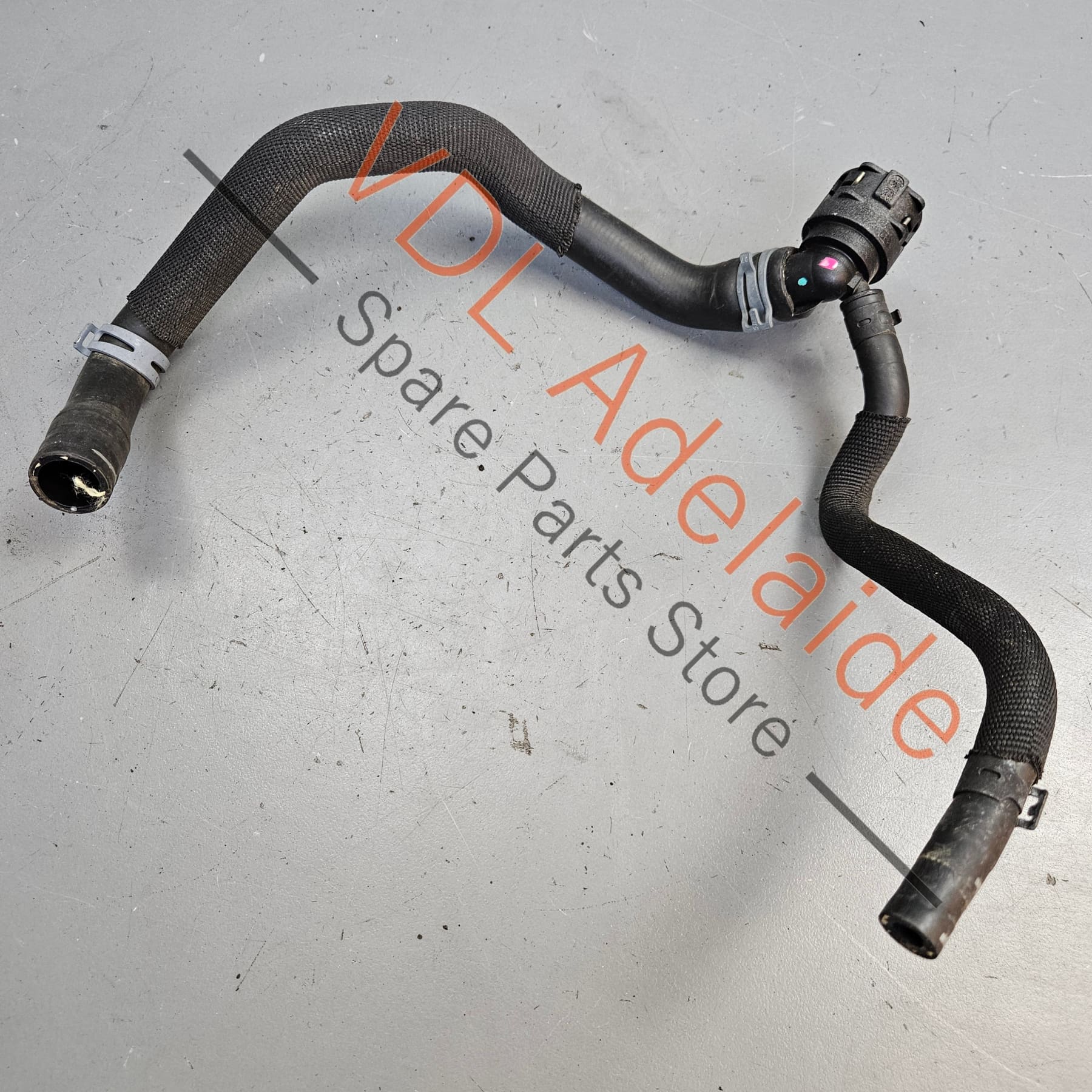 VW Tiguan Coolant Cooling Hose Pipe and coupling 5Q0122291BB 5QN122157AE