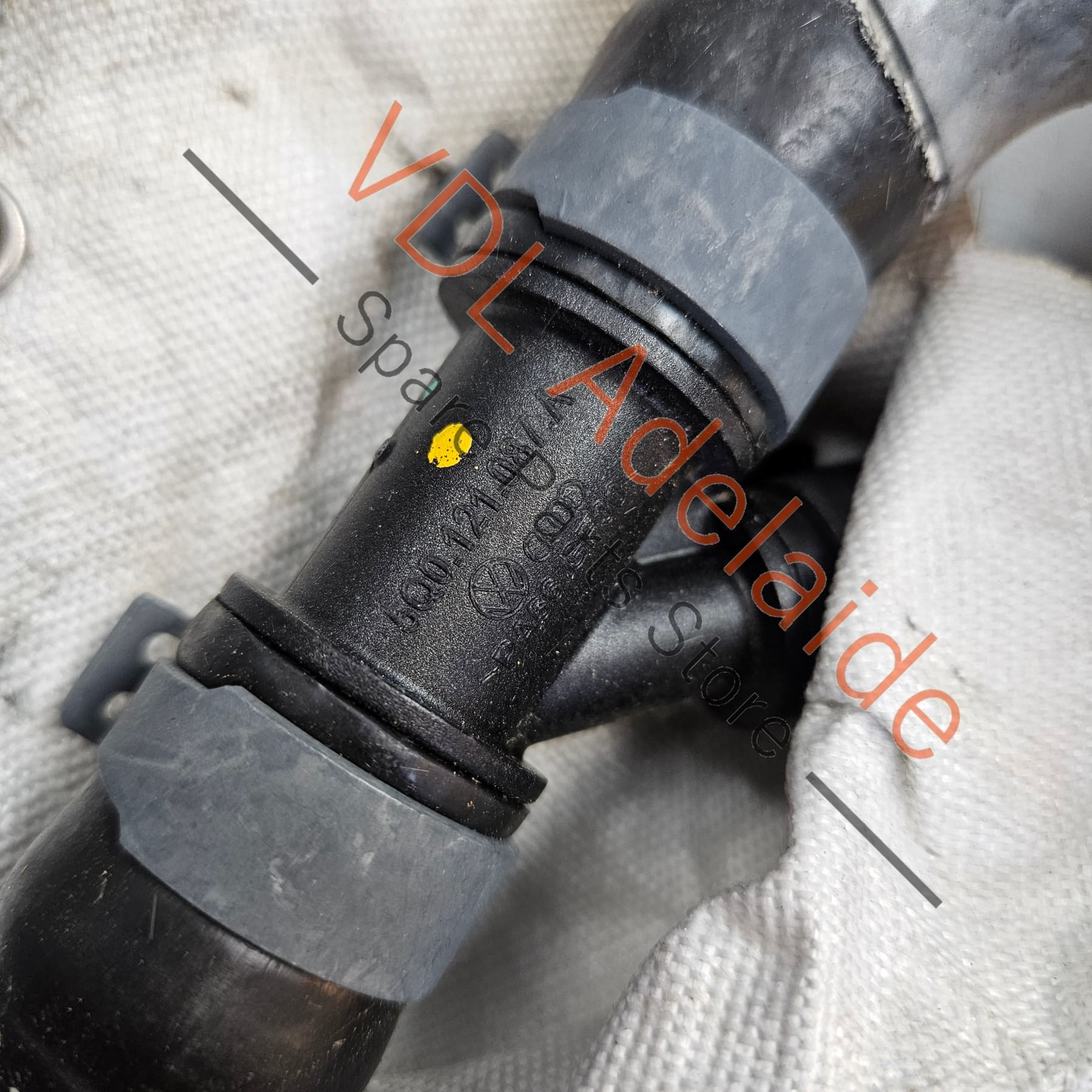 VW Audi Turbocharger Coolant Hose Pipe 5Q0122291DA 5Q0121087A - Image 5