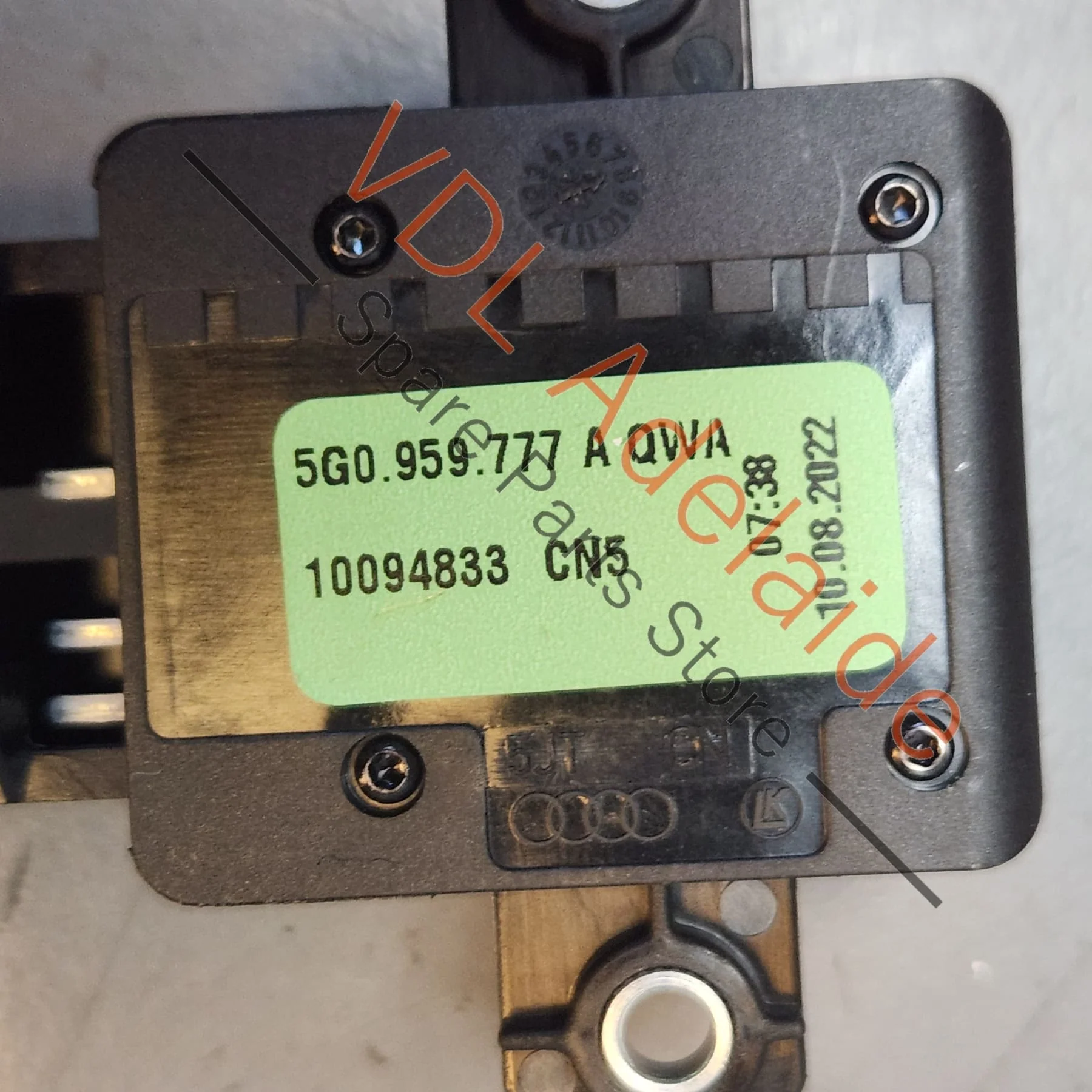 VW Audi Cupra Lumbar Seat Control Adjustment Switch 5G0959777A Satin Black / Black - Image 3