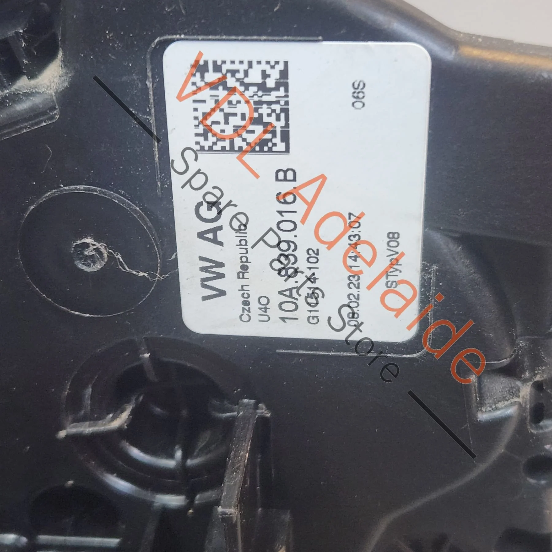 VW Audi Cupra Right Rear Door Lock Mechanism 10A839016B - Image 3