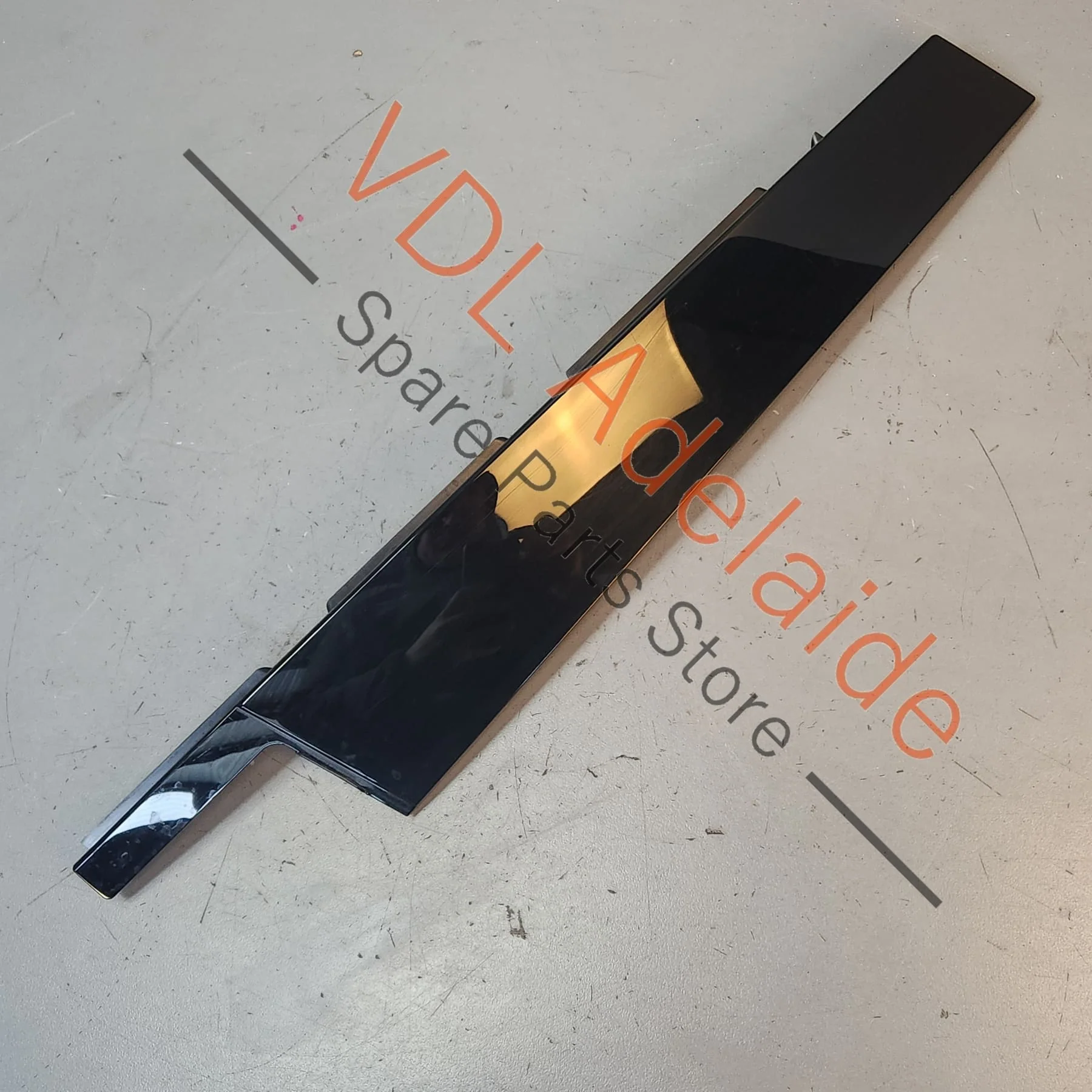 Cupra Born B Pillar Exterior Left Front Door Trim Molding Gloss Black 10E837901A 041 - Image 8