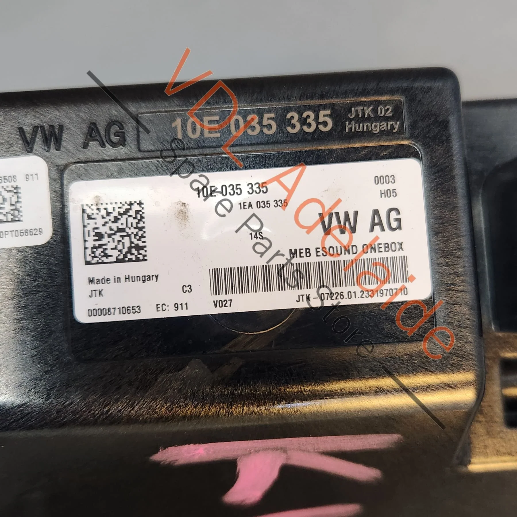 Cupra Born K11 eBoost Engine Noise Speaker 10E035335 - Image 5