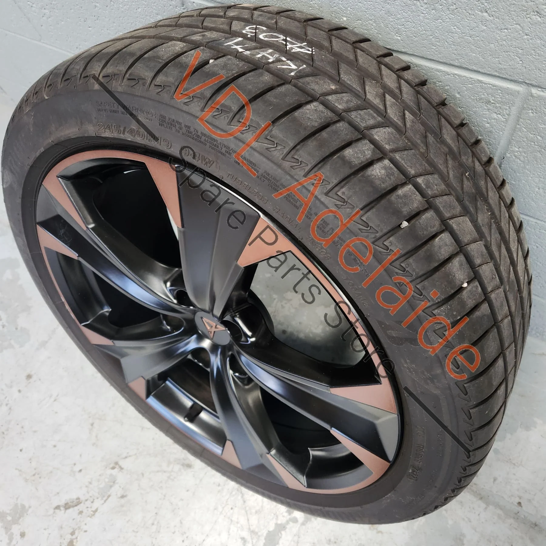Cupra Ateca 19 x 8 19x8 Alloy Wheel Rim Copper finish Zoll 575601025AS XEB #03 - Image 3