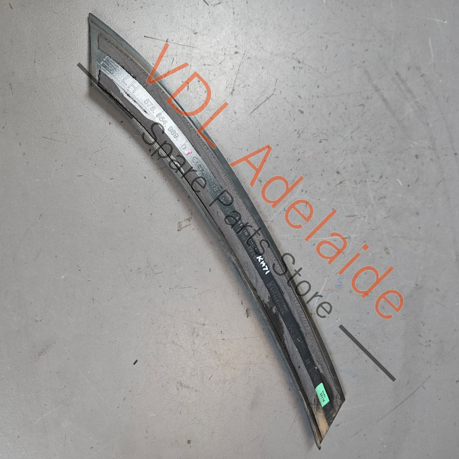 Cupra Ateca Left Rear Fender Wheel Arch Moulding 575854989D GRU 9S / X6T Camouflage Green Metallic - Image 4