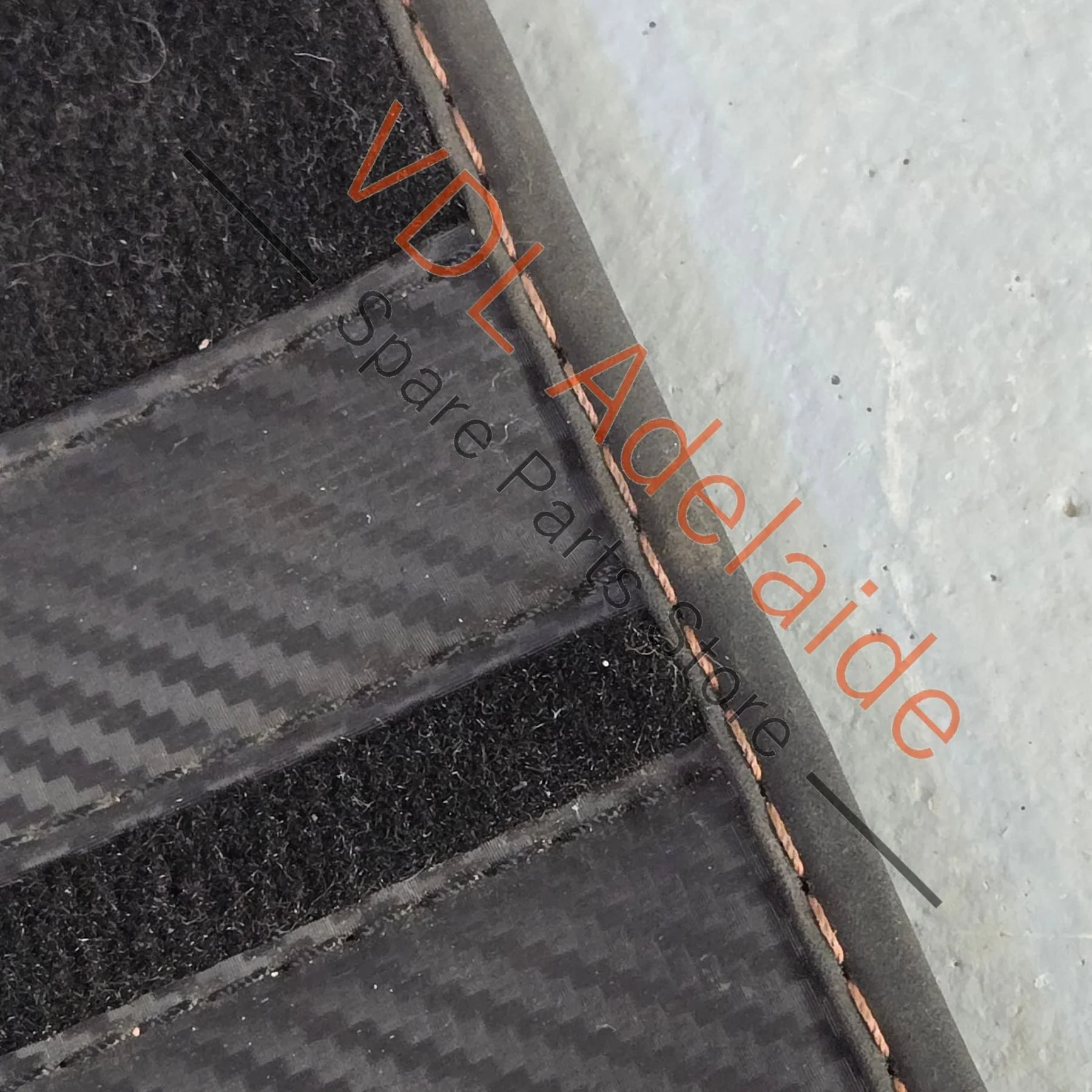 Cupra Ateca VZX Set of Floor Mats Carpets Black Copper & Carbon - Image 7