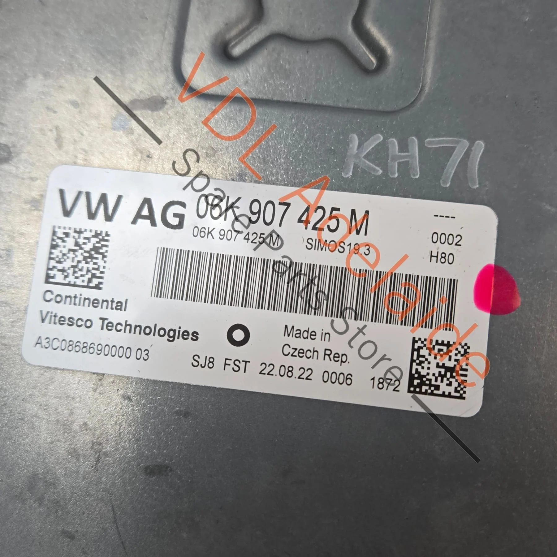 Cupra Ateca VZX Key BCM & ECU Set for DNFC SIMOS 19.3 81A906259B 5FP 5Q0937084EC 2Q0905861B - Image 3