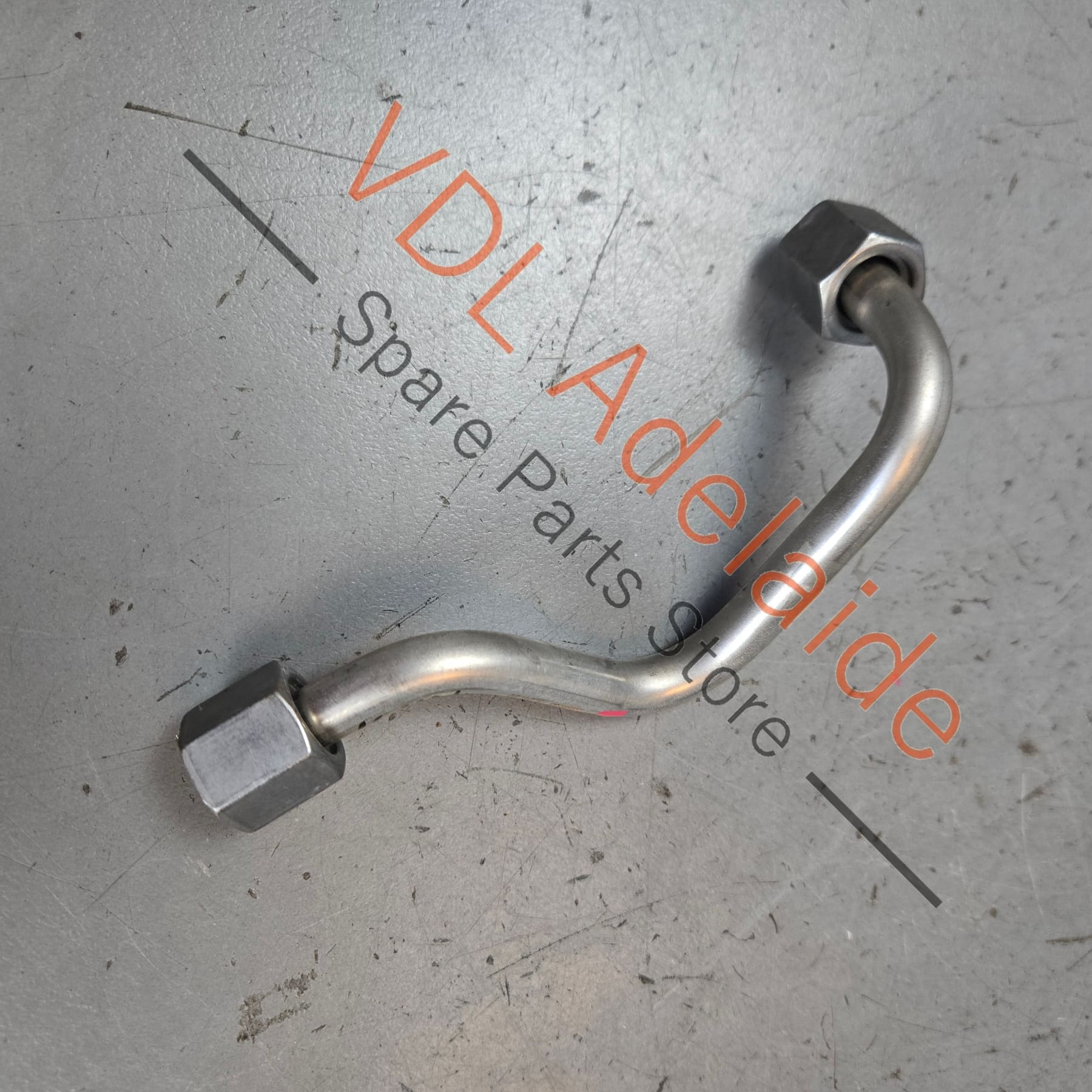 VW Golf R MK8 Audi S3 8Y High Pressure Fuel Pump Pipe Stainless Steel 06F906501F