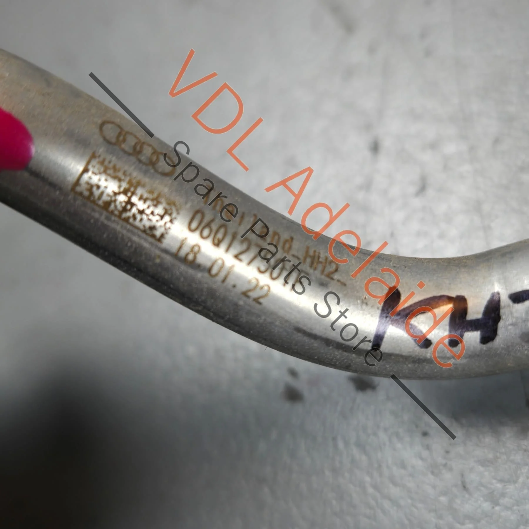 VW Golf R MK8 Audi S3 8Y High Pressure Fuel Pump Pipe Stainless Steel 06F906501F - Image 3