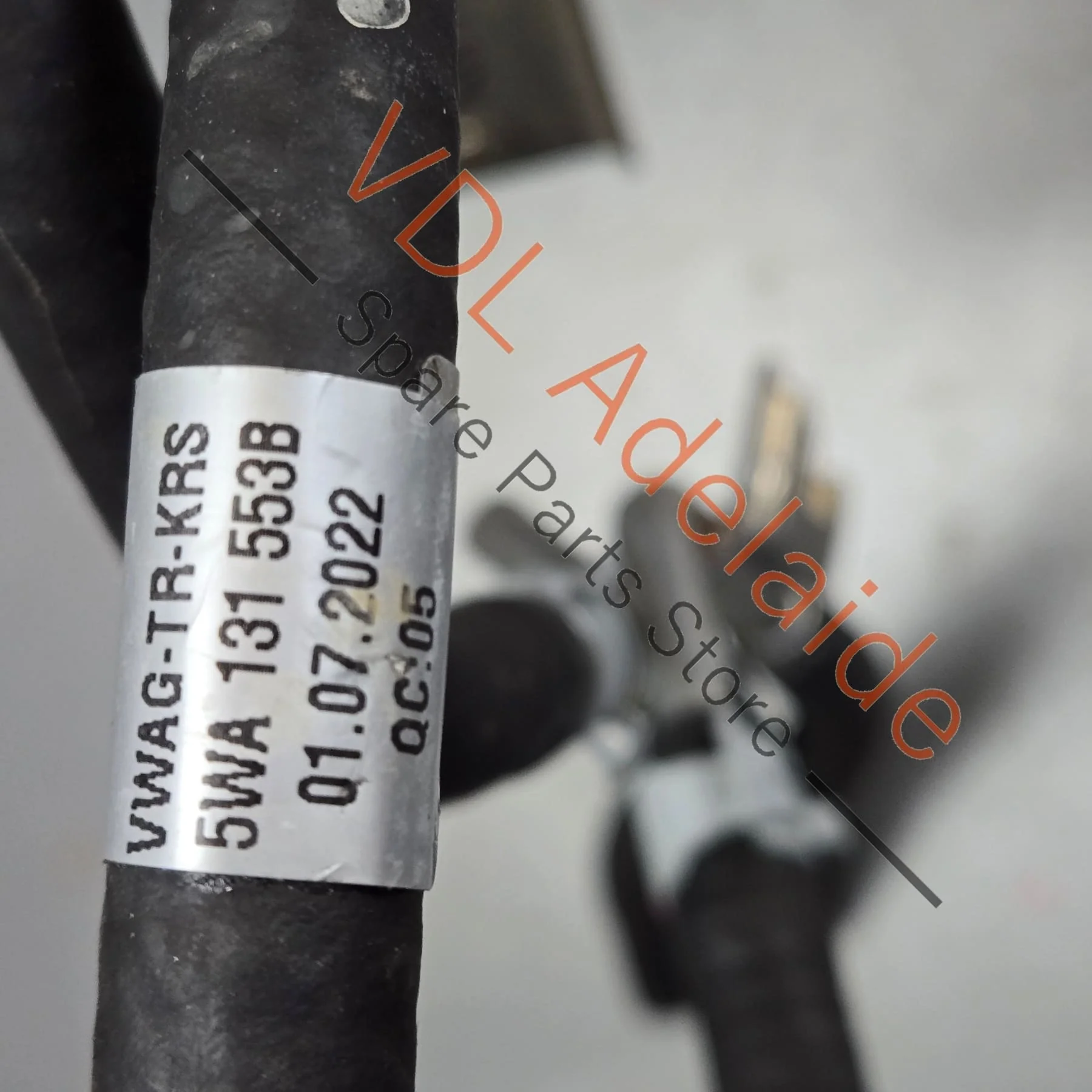 VW Exhaust Control Line Pipe 5WA131553B - Image 3