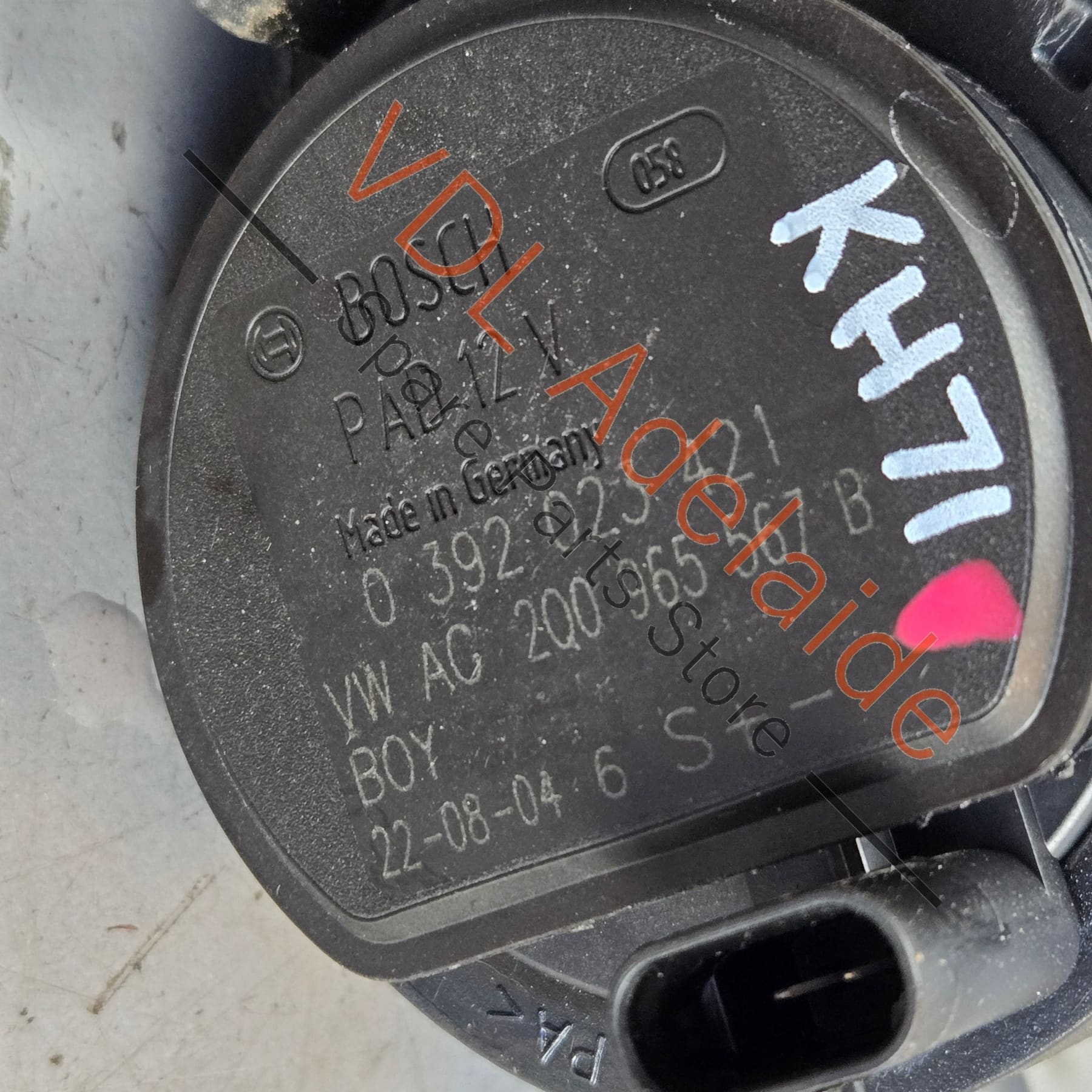 VW Audi Cupra Additional Coolant Pump Electric 2Q0965567B 5Q0121599AA - Image 3