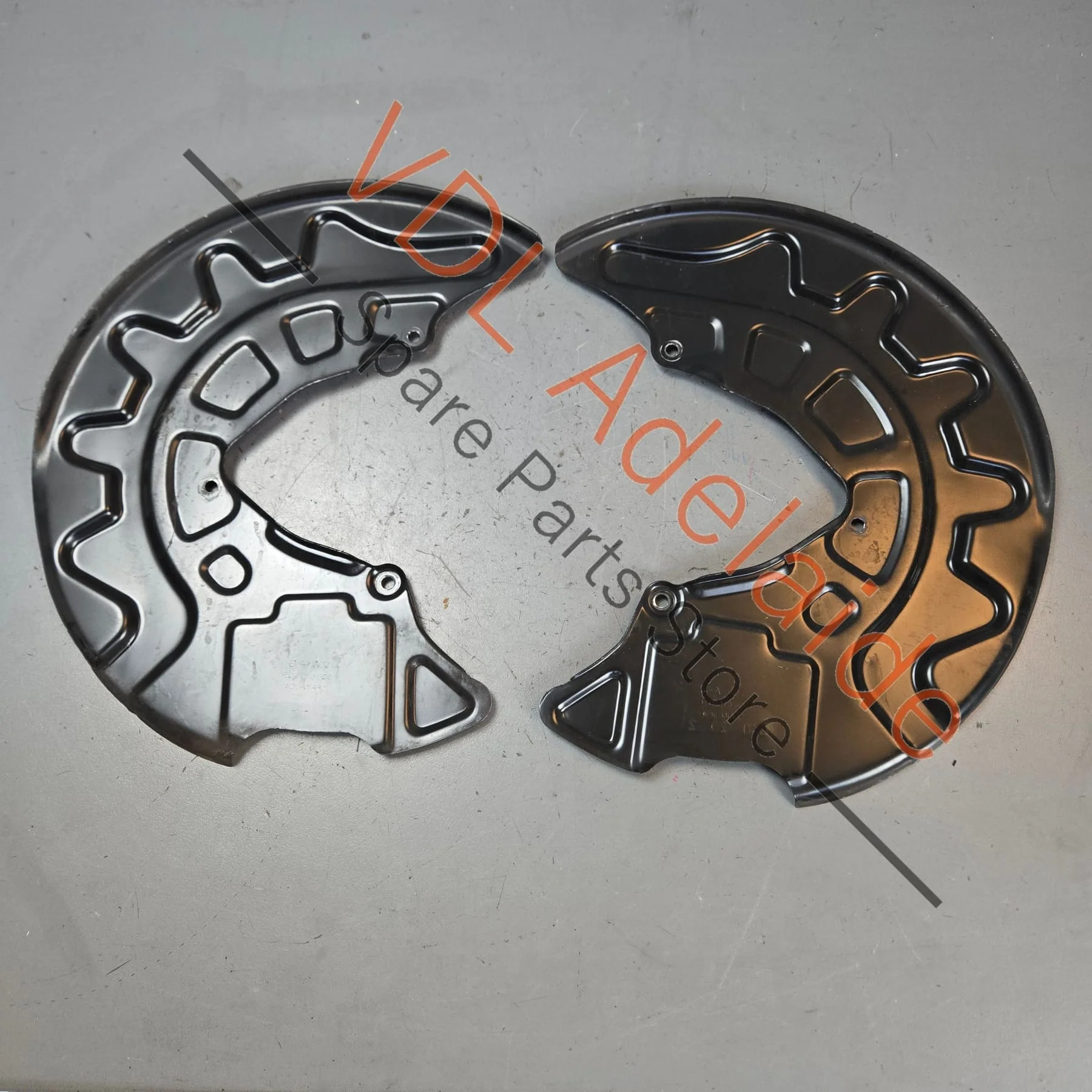 VW Golf R Audi S3 Cupra Ateca Front Brake Stone Guard set pair for 340mm rotor - Image 4