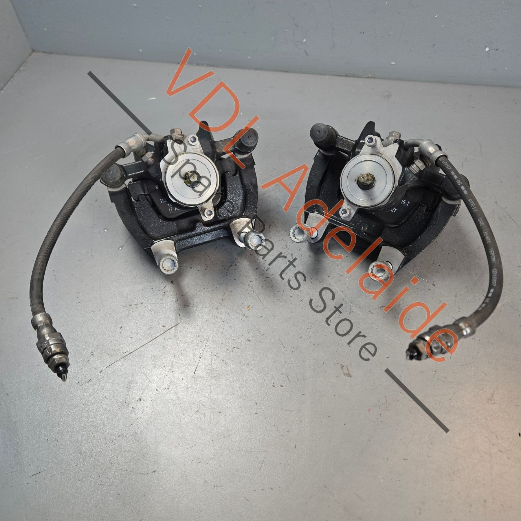 Audi S3 Golf R Cupra Rear Brake Caliper Set Pair suit 310mm x 22mm Vented Rotor - Image 4