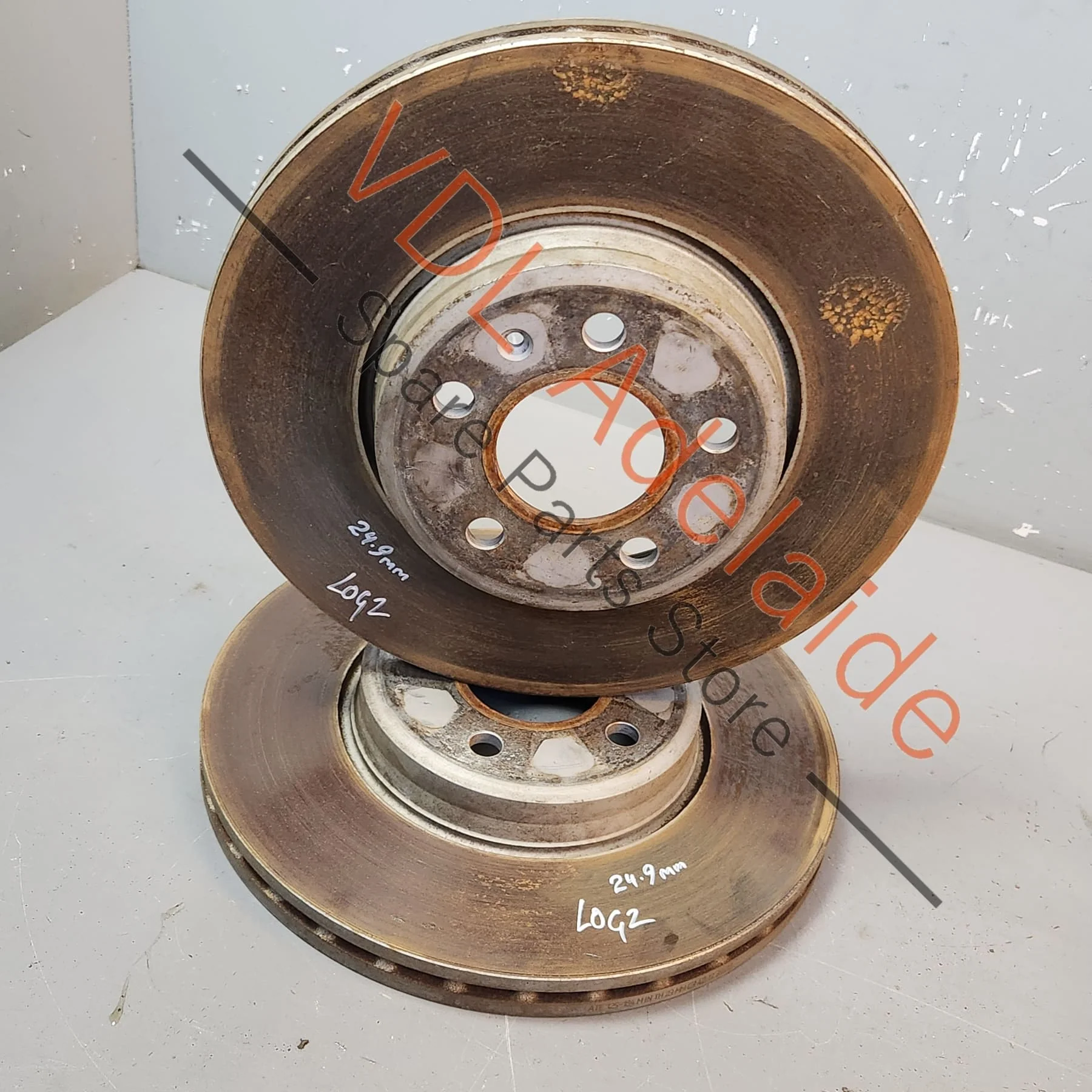 Audi A4 B8 Front Disc Rotor Pair 314mm x 25mm Vented 8K0615301