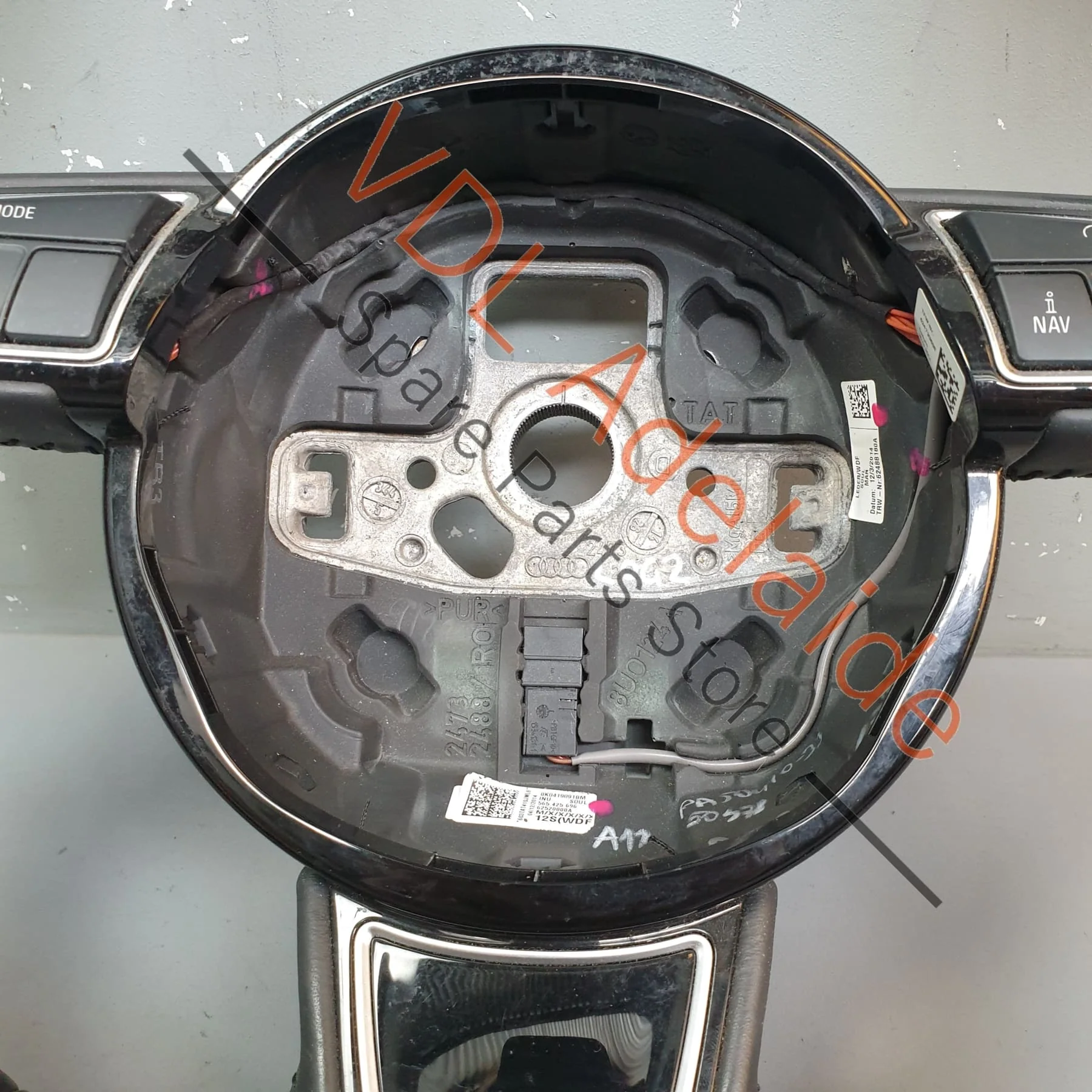 Audi A4 B8 8K Steering Wheel Leather Sports Multifunction 8K0419091BM - Image 8