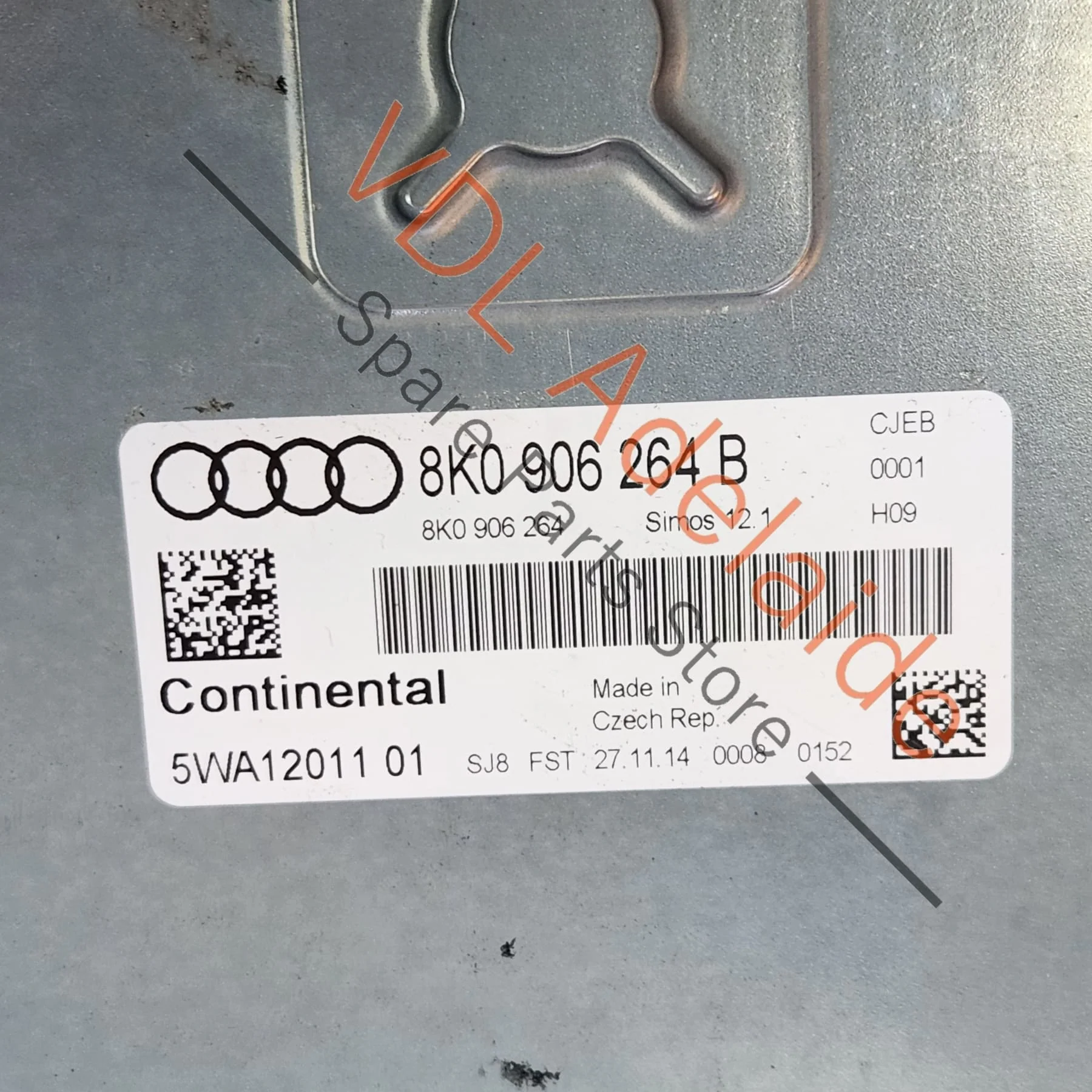 Audi A4 B8 8K Engine Control Unit ECU for 1.8 CJEB Petrol Engine 8K0906264B - Image 6