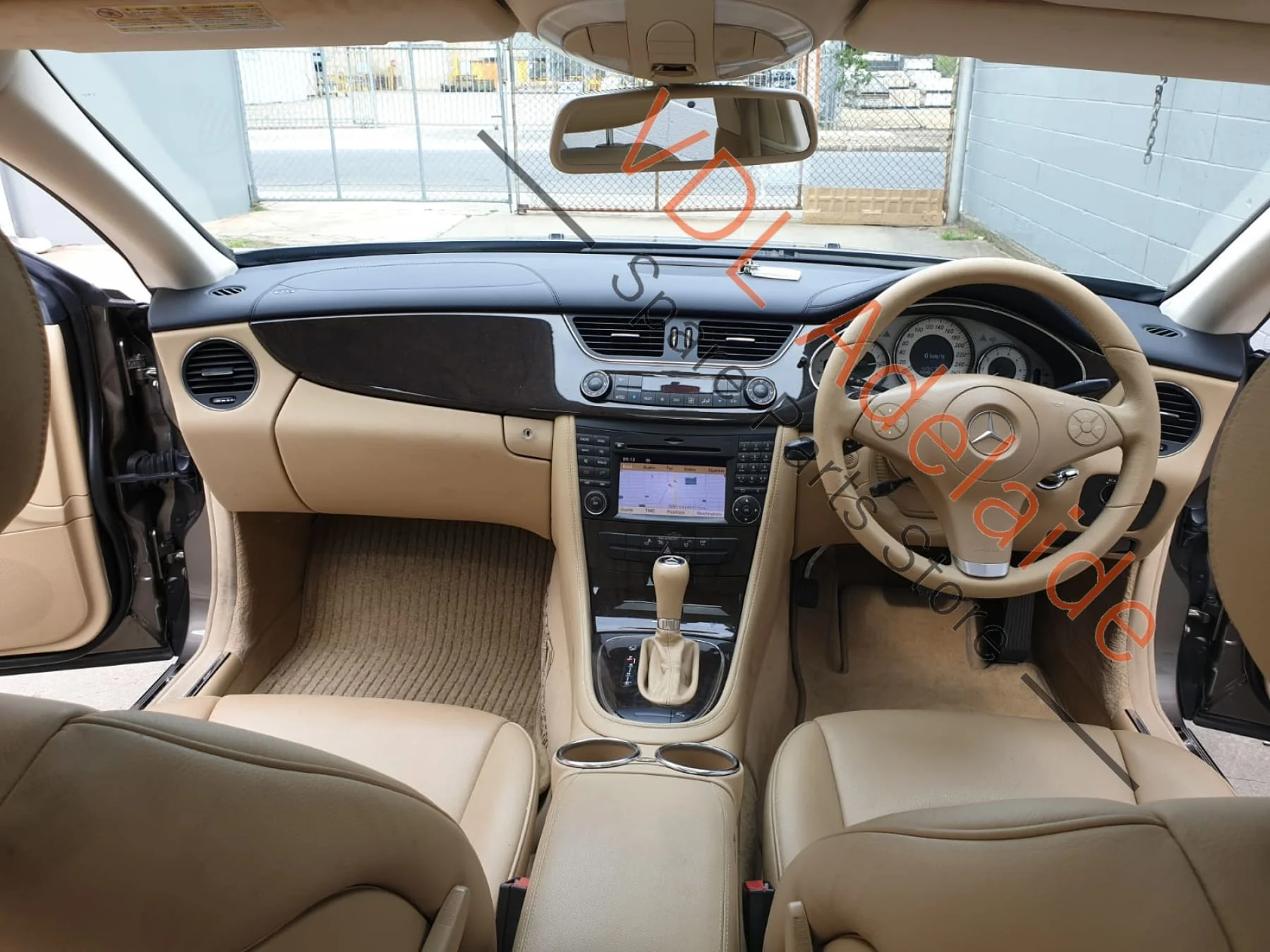 Mercedes W219 CLS-Class Rear Right Door Airbag & Wiring Loom A2038600205 - Image 4
